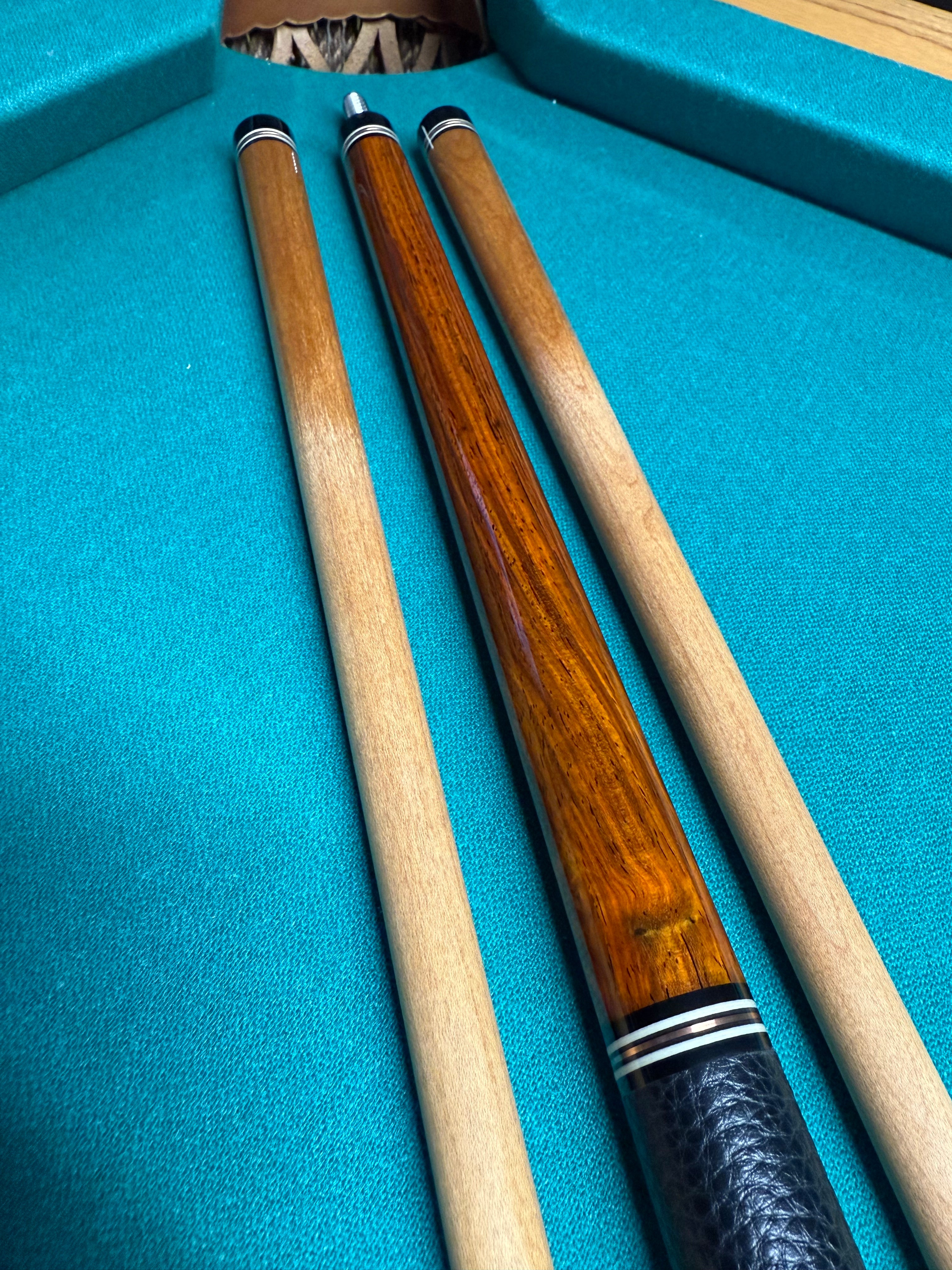 MC Custom Cues from the Carmeli Shop (Cocobolo)
