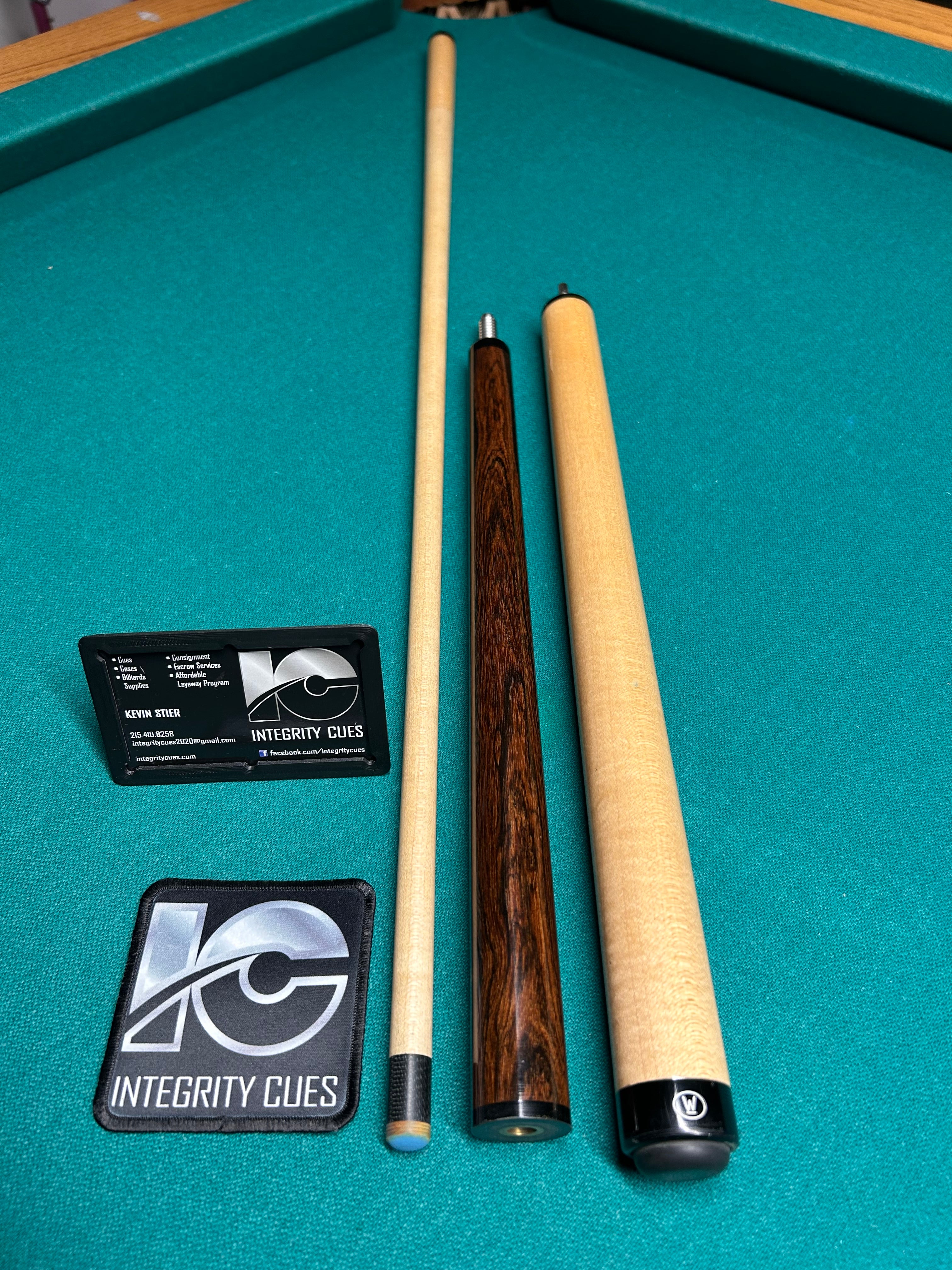☎️ Woody Woodworth Jump Break Cue ☎️