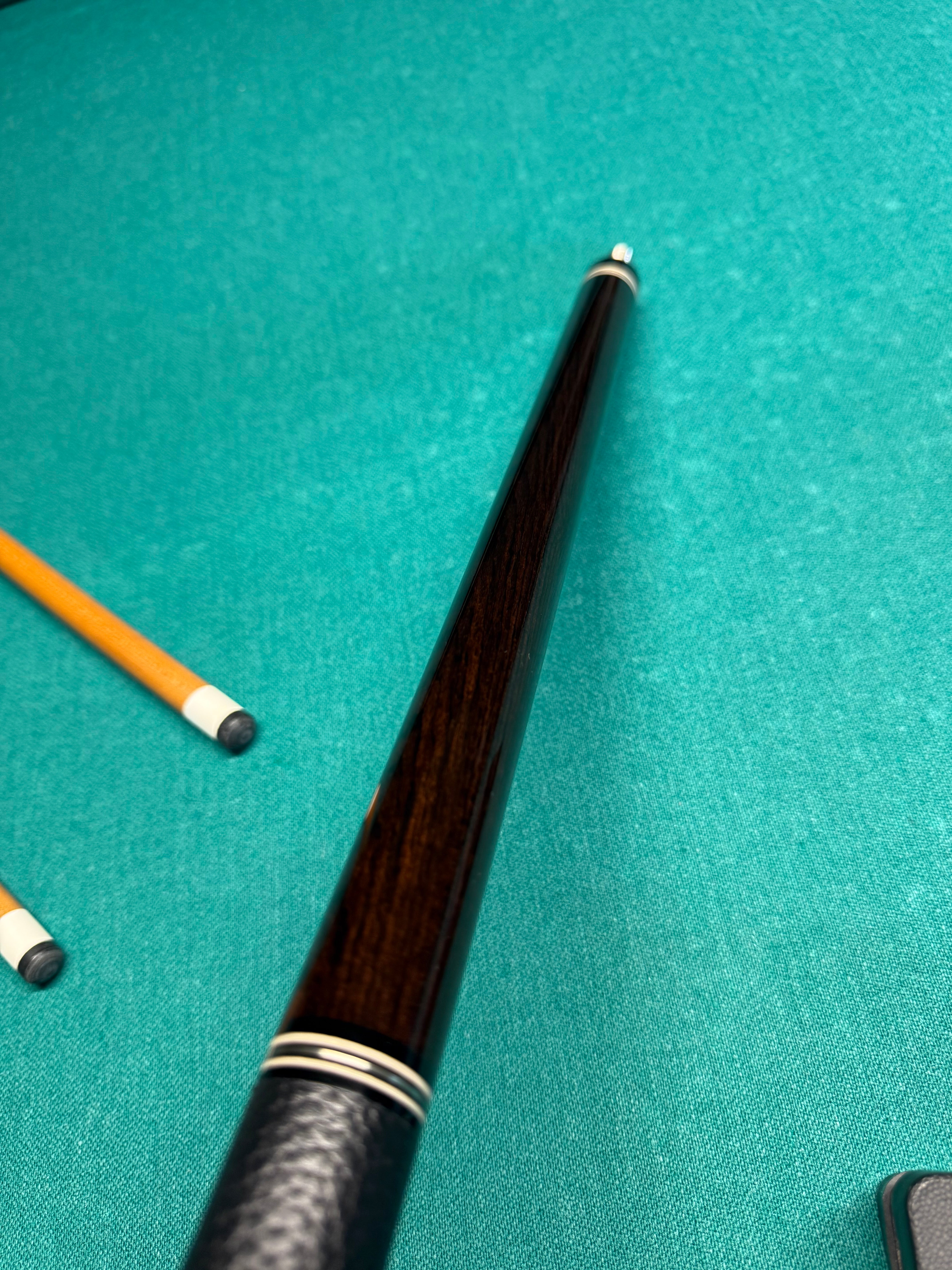 MC Custom Cues from the Carmeli Shop (African Blackwood)
