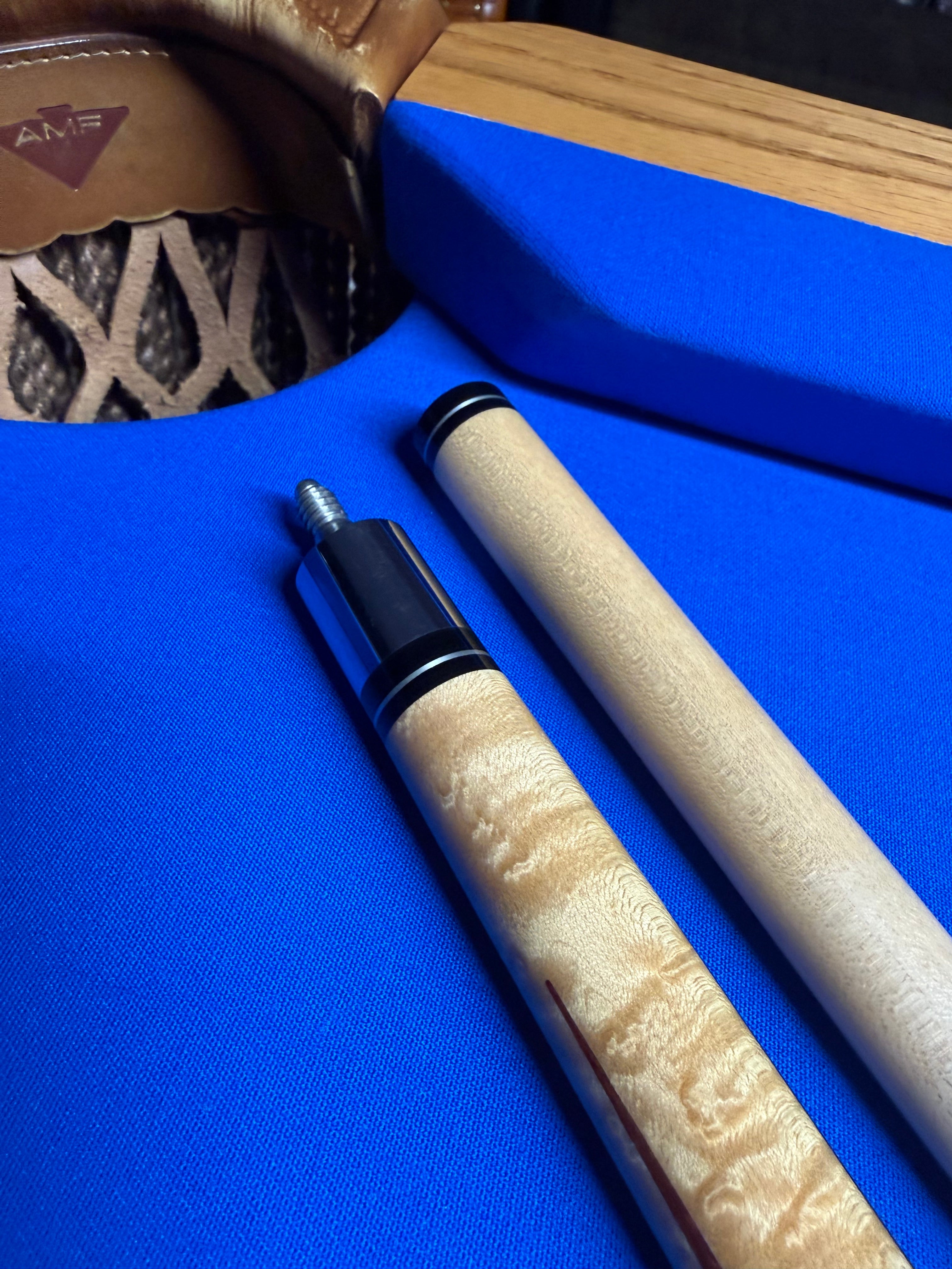 J Pechauer 12 Point Lacewood and Maple Custom Wrapless