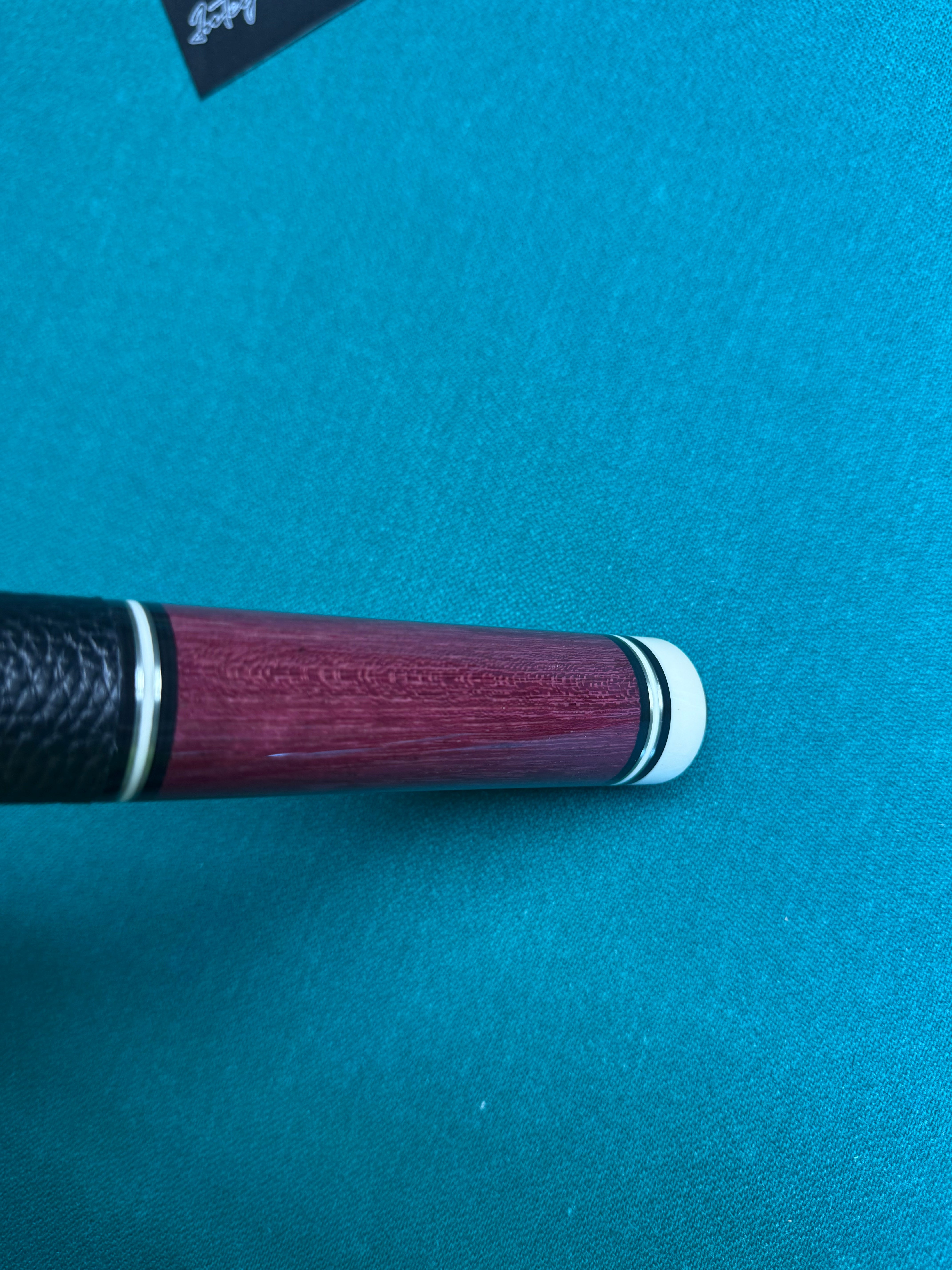 MC Custom Cues from the Carmeli Shop ( Purpleheart)