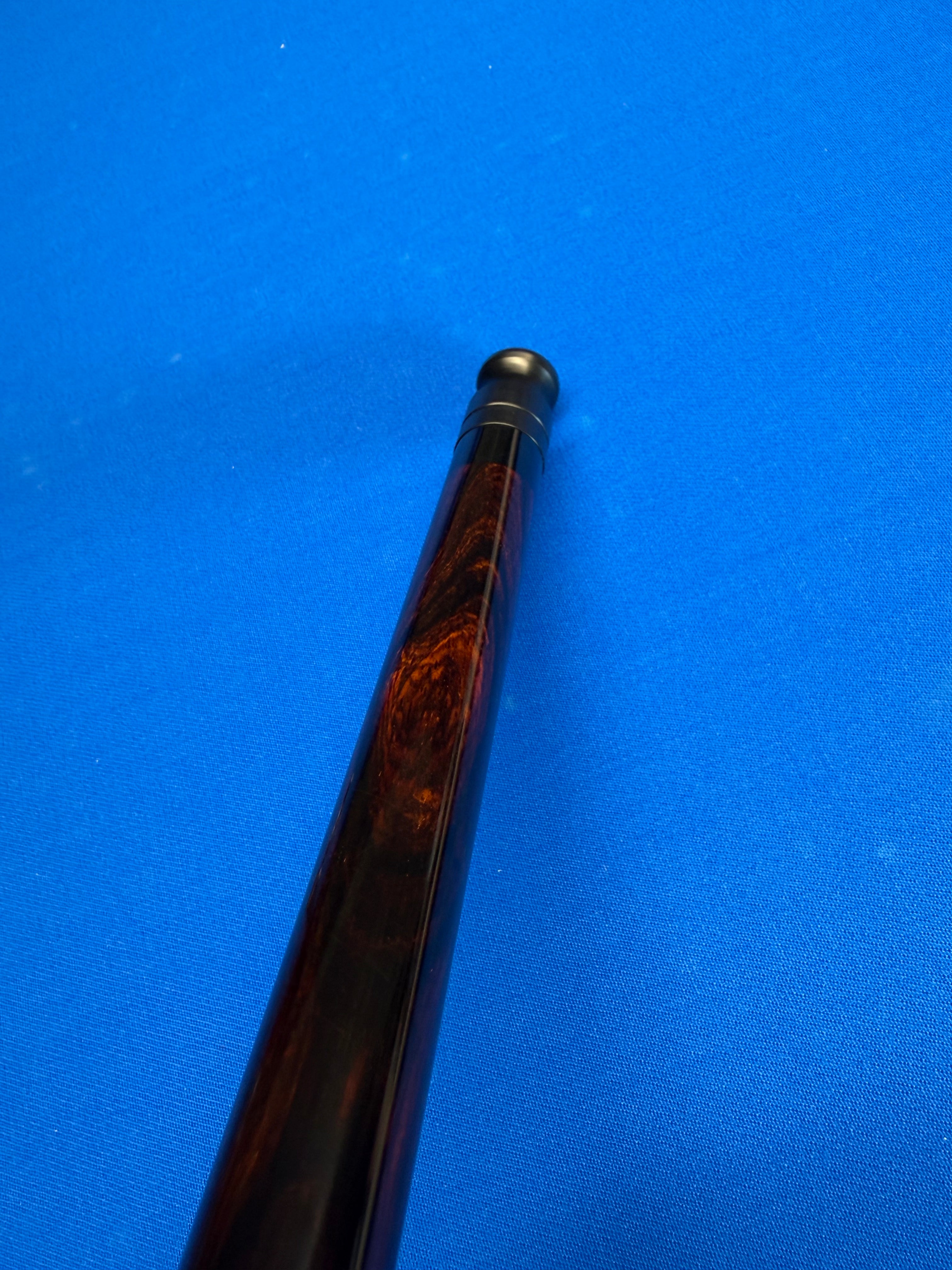 Jacoby Cocobolo W Charorite Rings And V5 Black Shaft