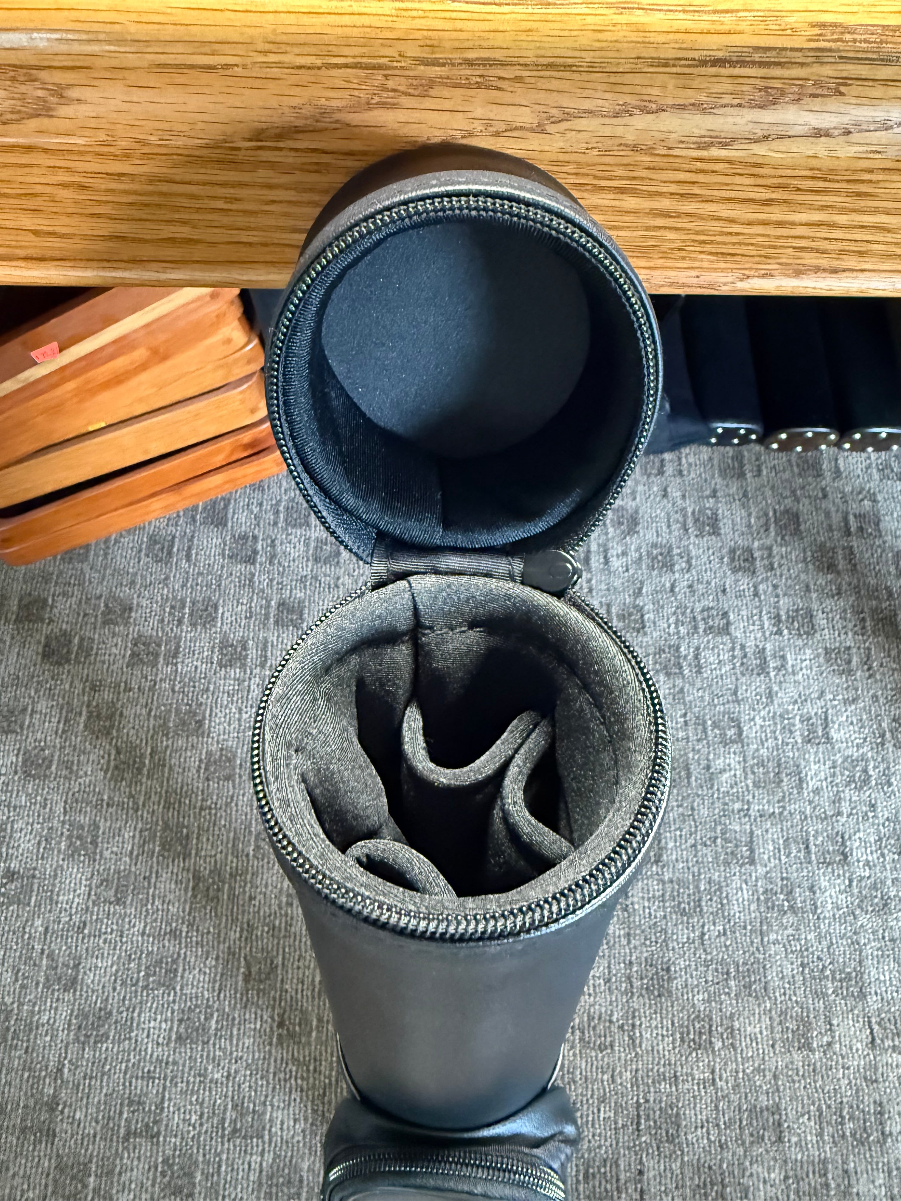Black 2x2 Hard Tube Case