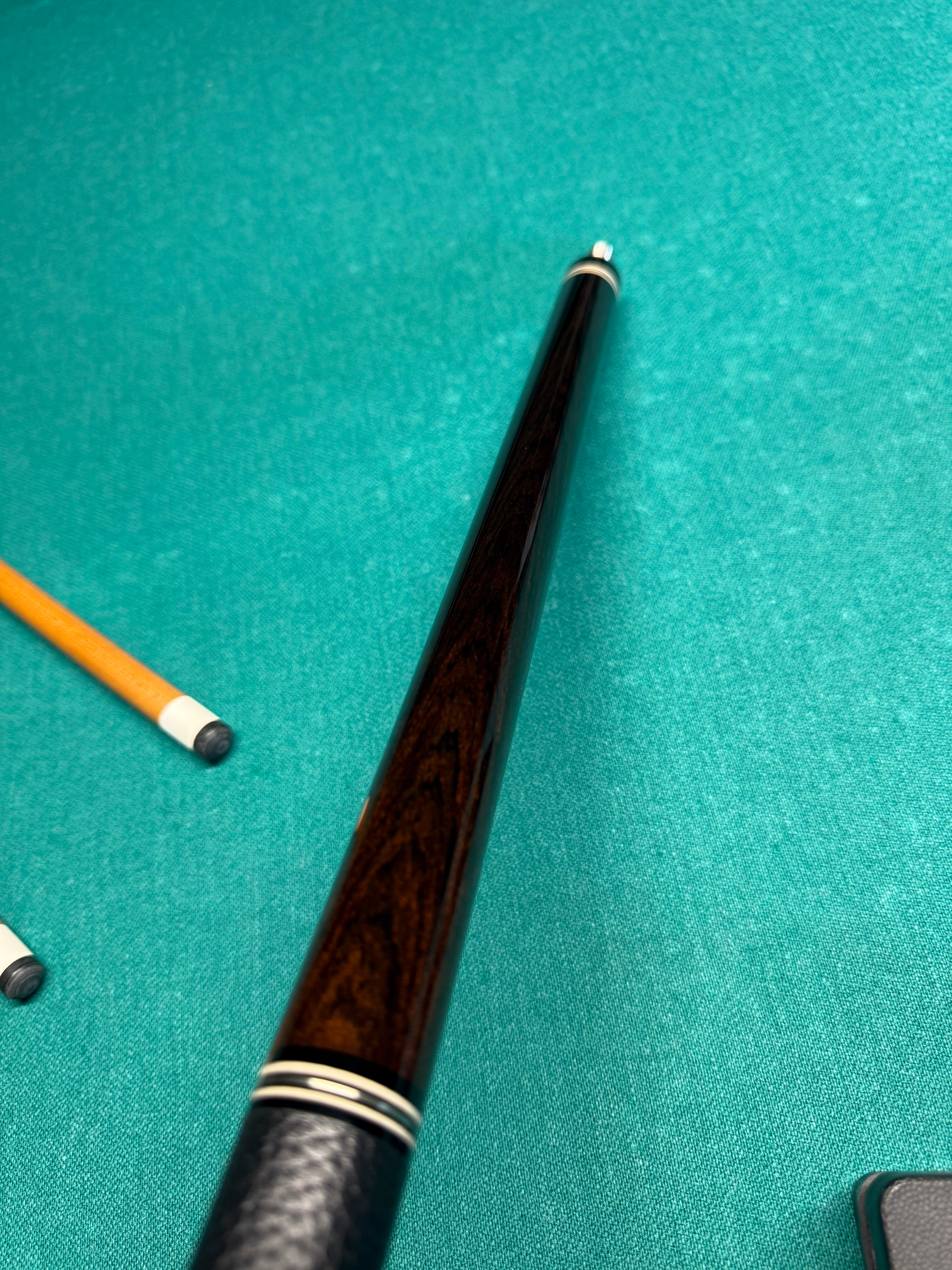 MC Custom Cues from the Carmeli Shop (African Blackwood)