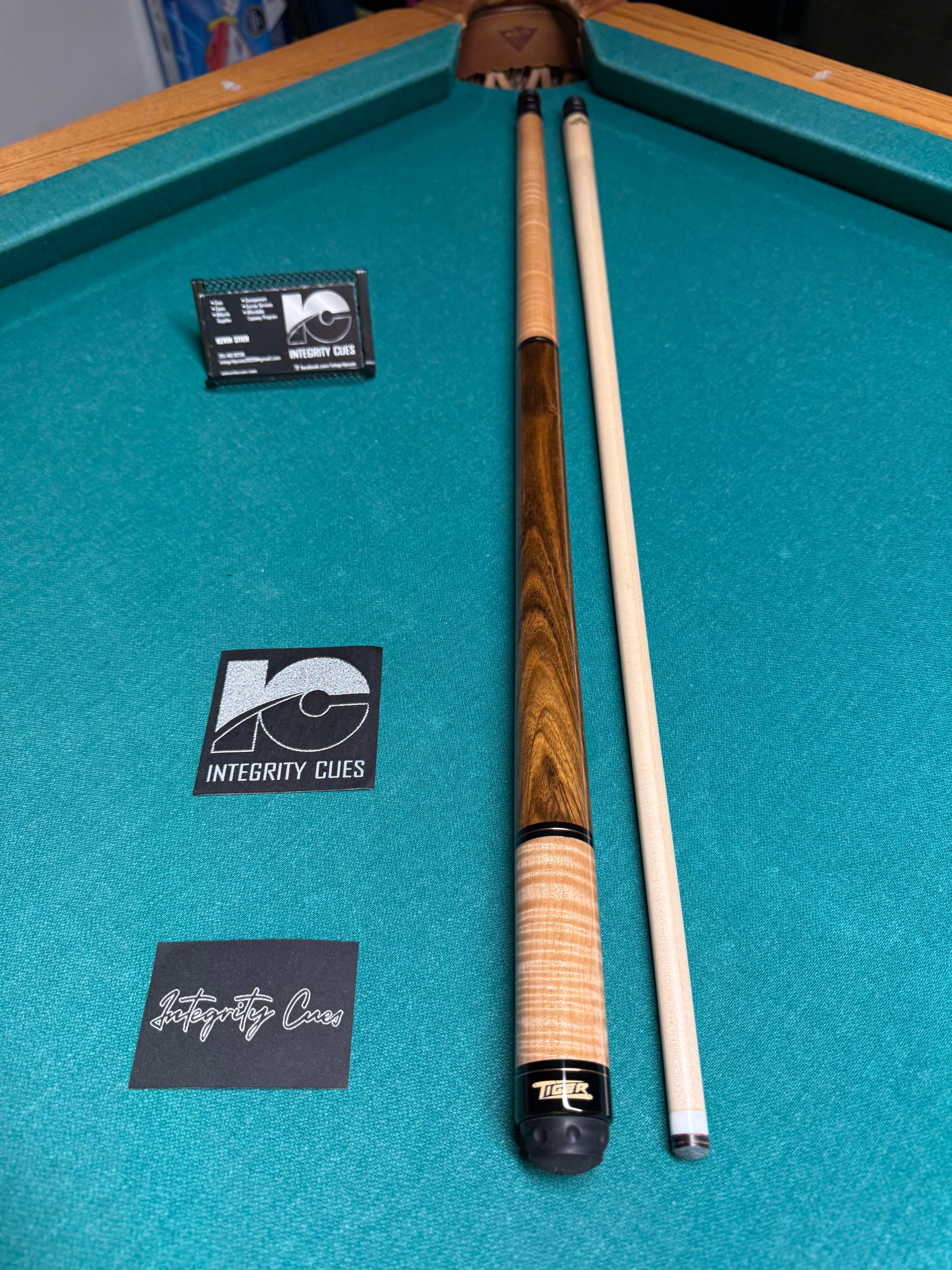 Tiger Products C2-1 Curly Maple and Bocote Wrapless