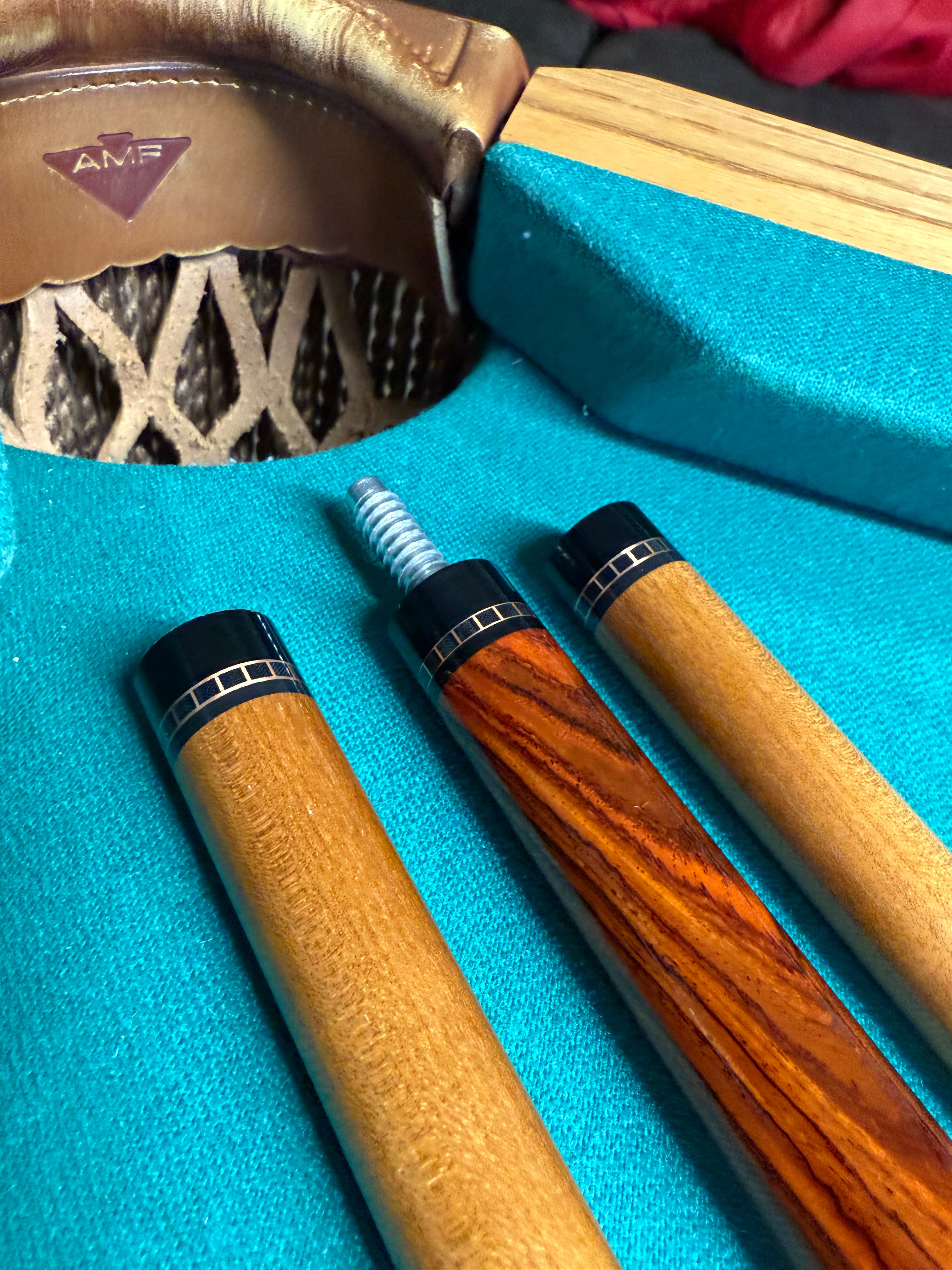 MC Custom Cues from the Carmeli Shop (Cocobolo)