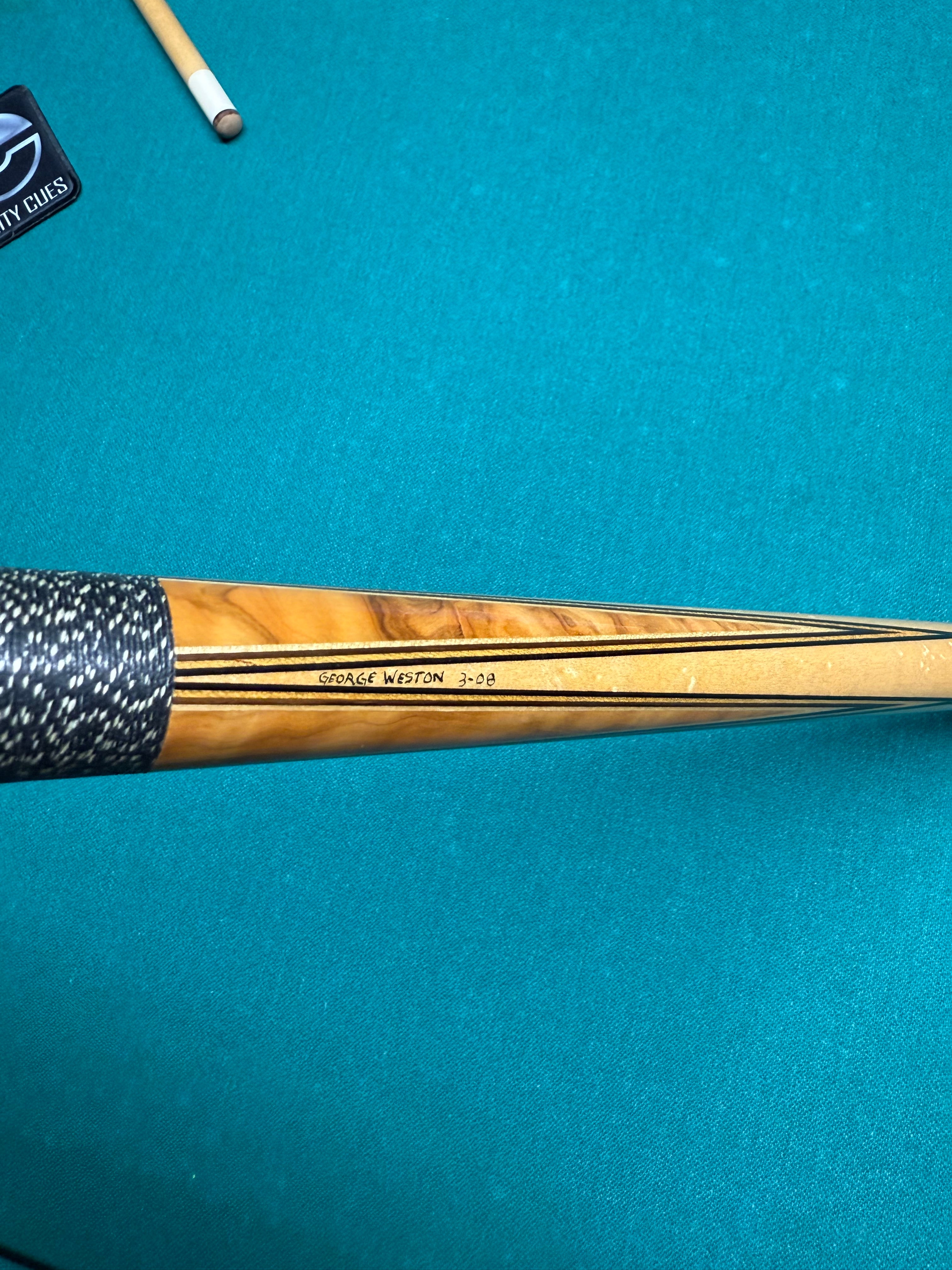George Weston 3-08 Custom Cue