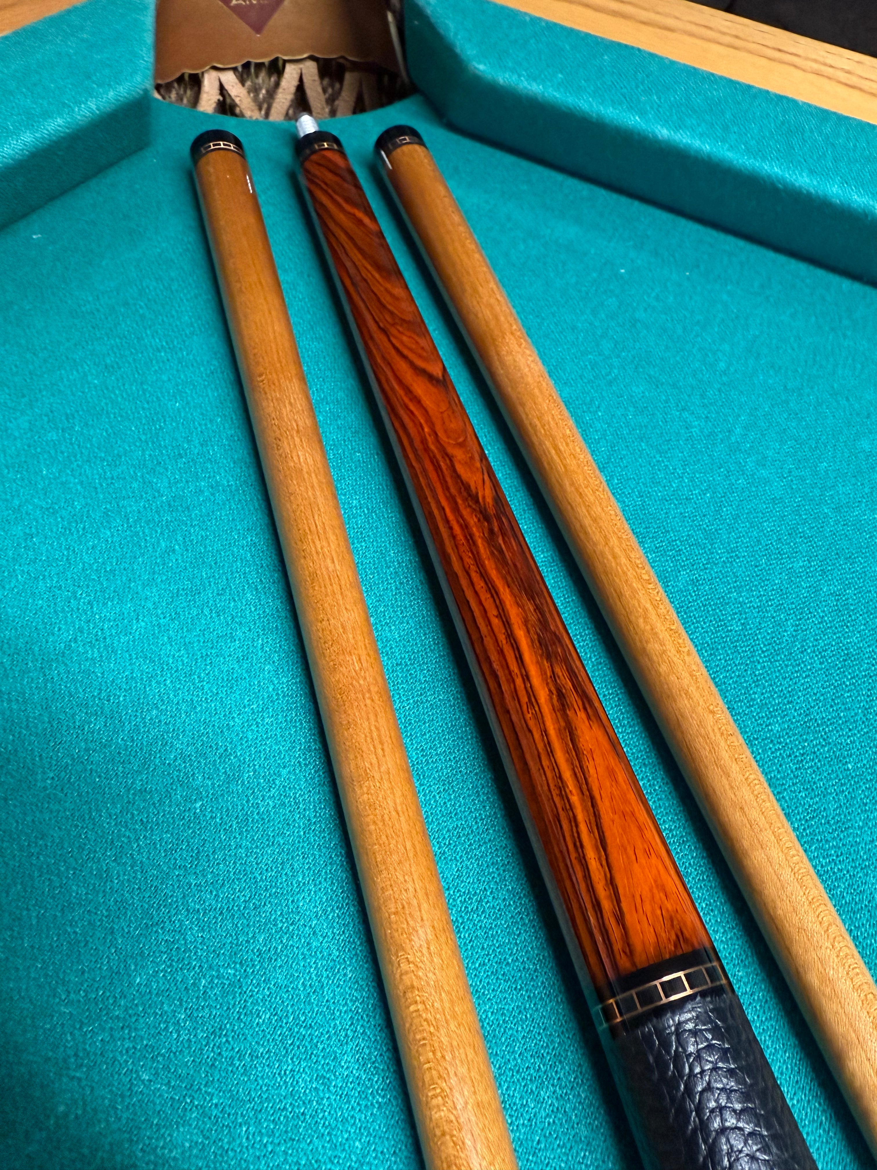 MC Custom Cues from the Carmeli Shop (Cocobolo)