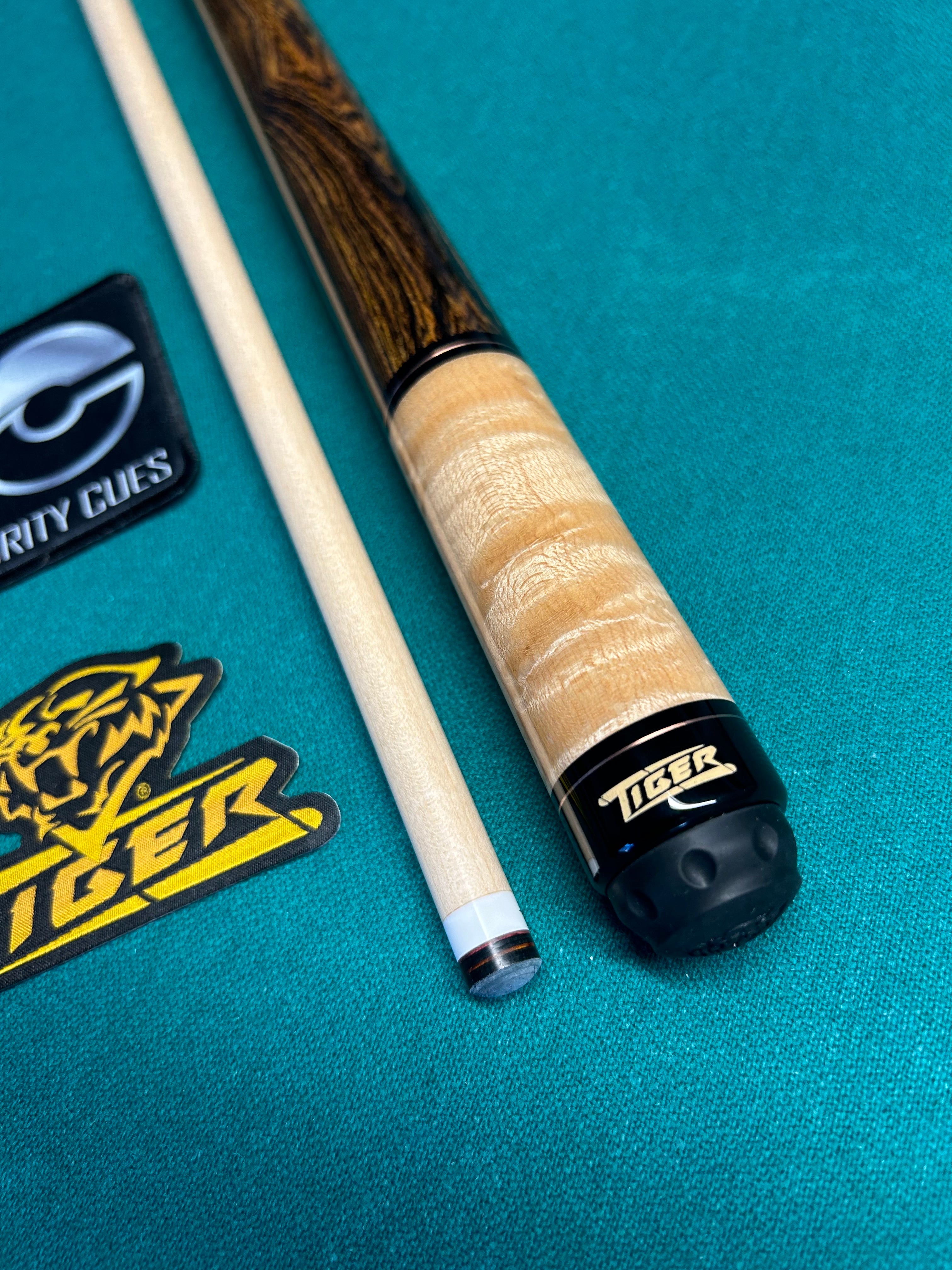 Tiger C-2 Bocote and Birdseye Maple Wrapless