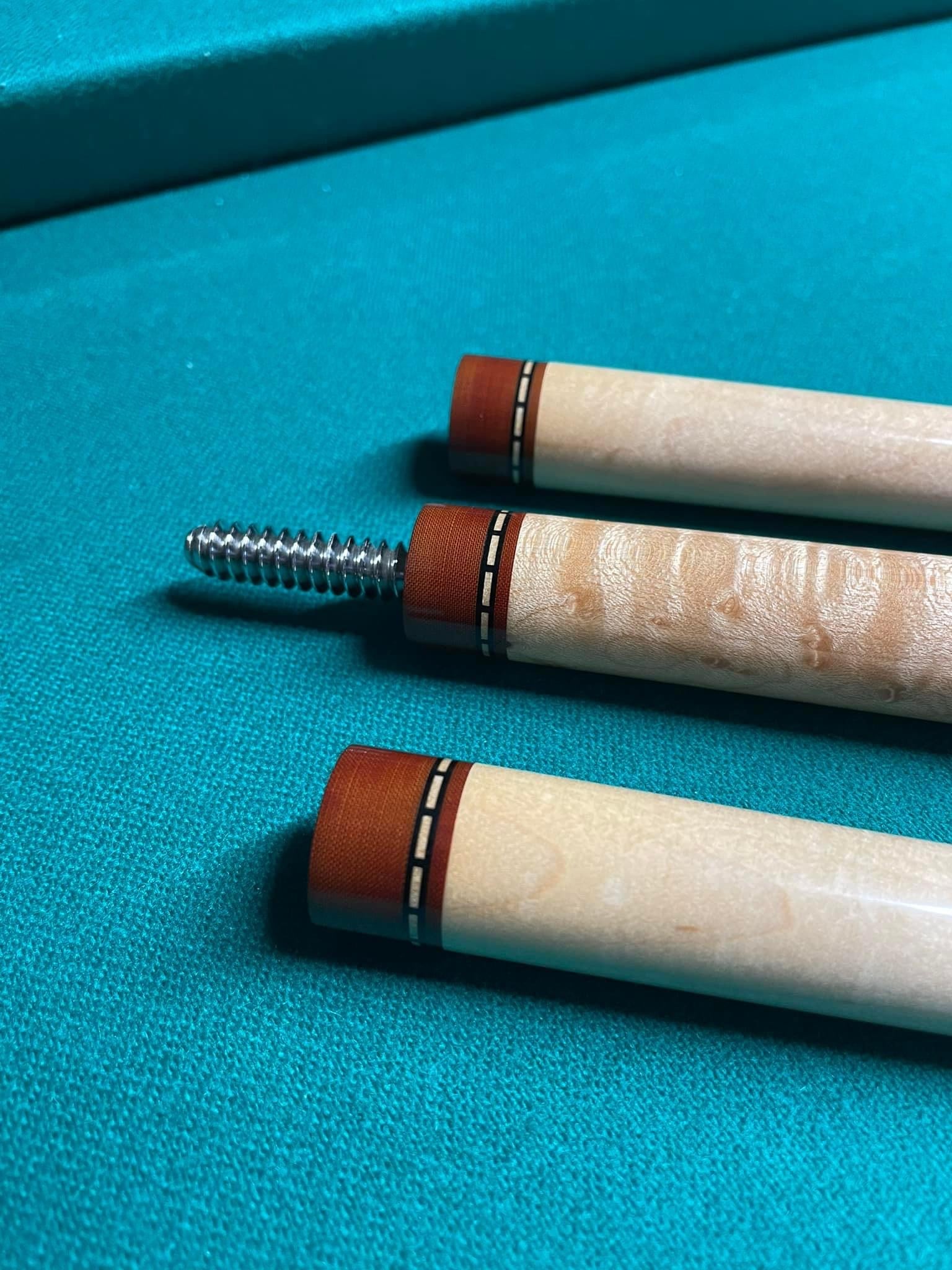 Craig Peterson Wrapless Cocobolo And Curly Maple π