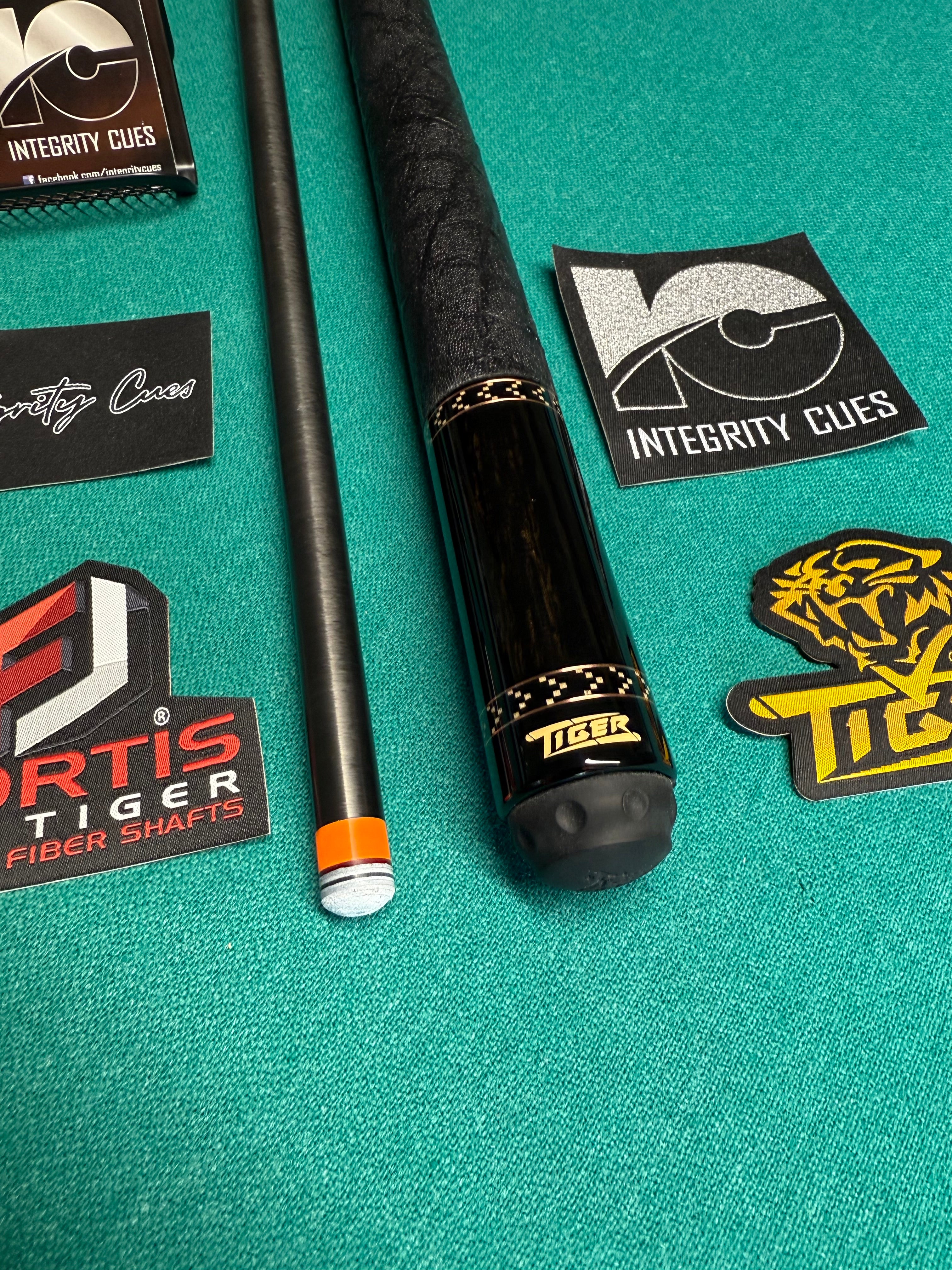 Tiger Ebony Custom Build Cue Brand New