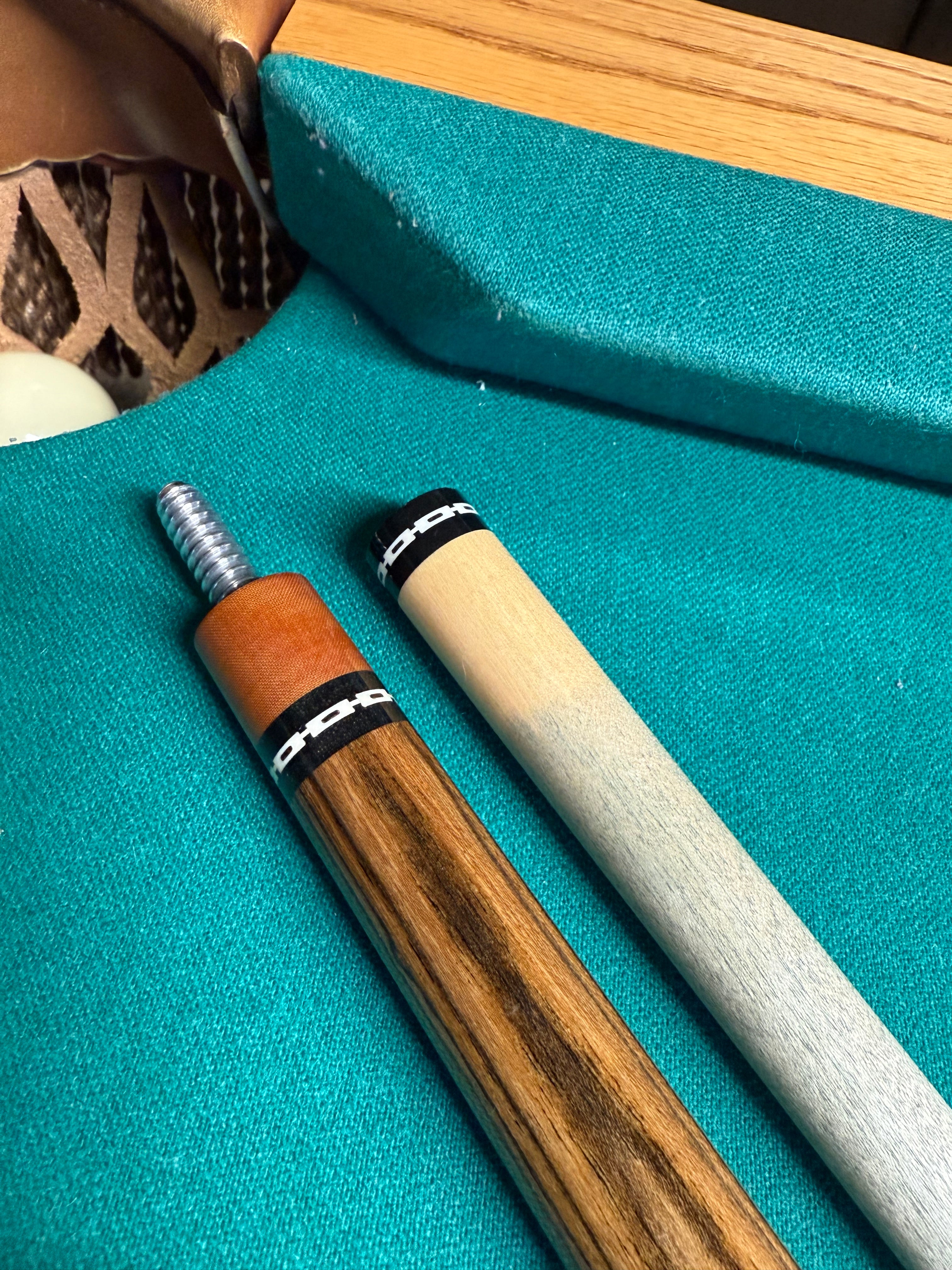 Phillippi Wrapless Bocote Custom Cue