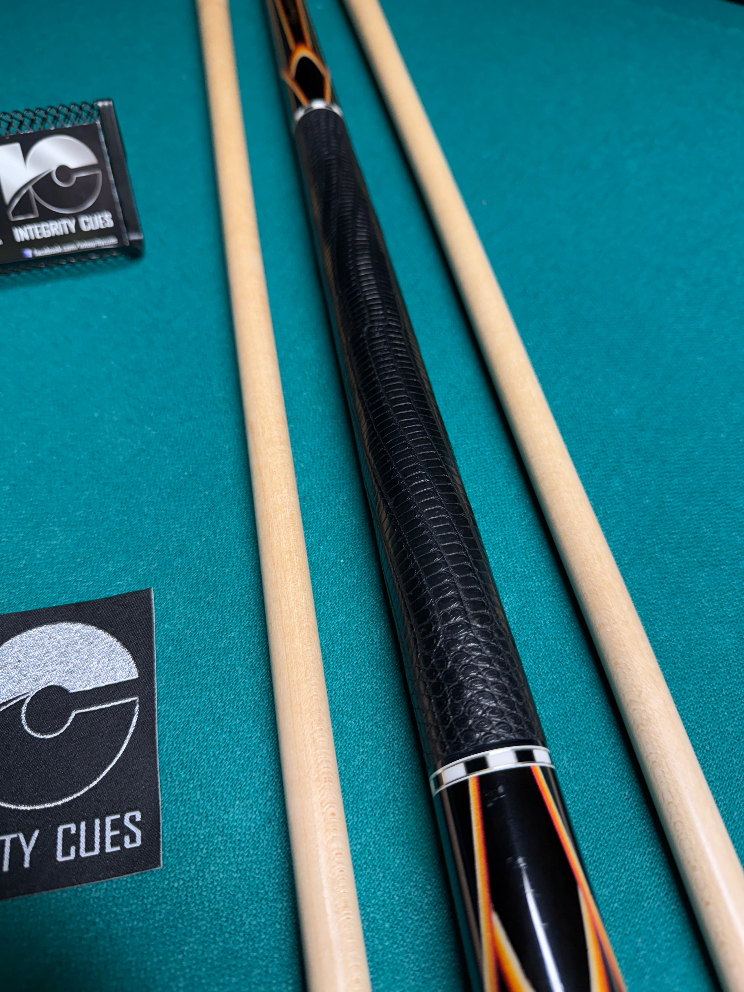 Pat Diveney 2020 Flame Butterfly Ebony On Ebony