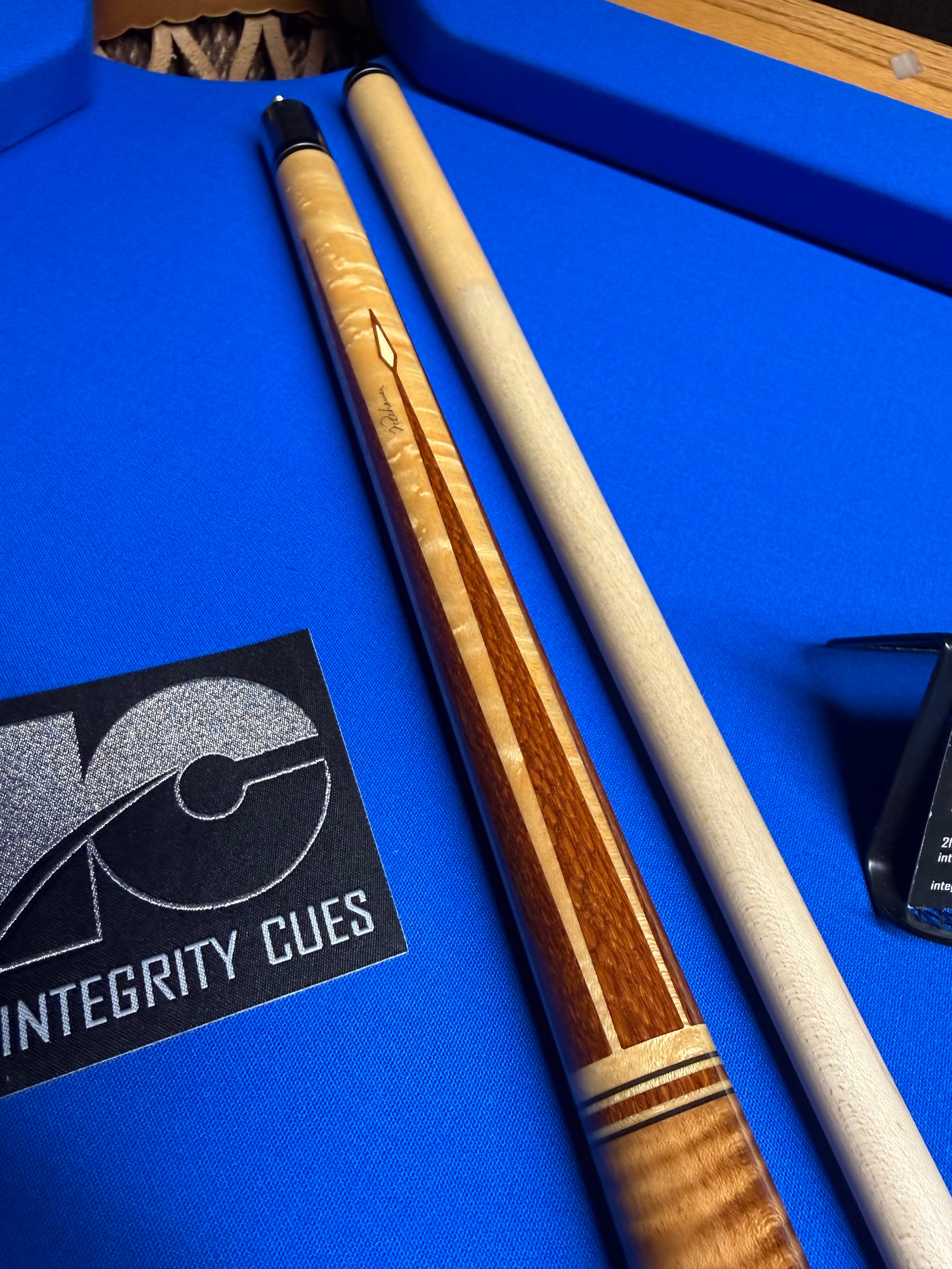 J Pechauer 12 Point Lacewood and Maple Custom Wrapless