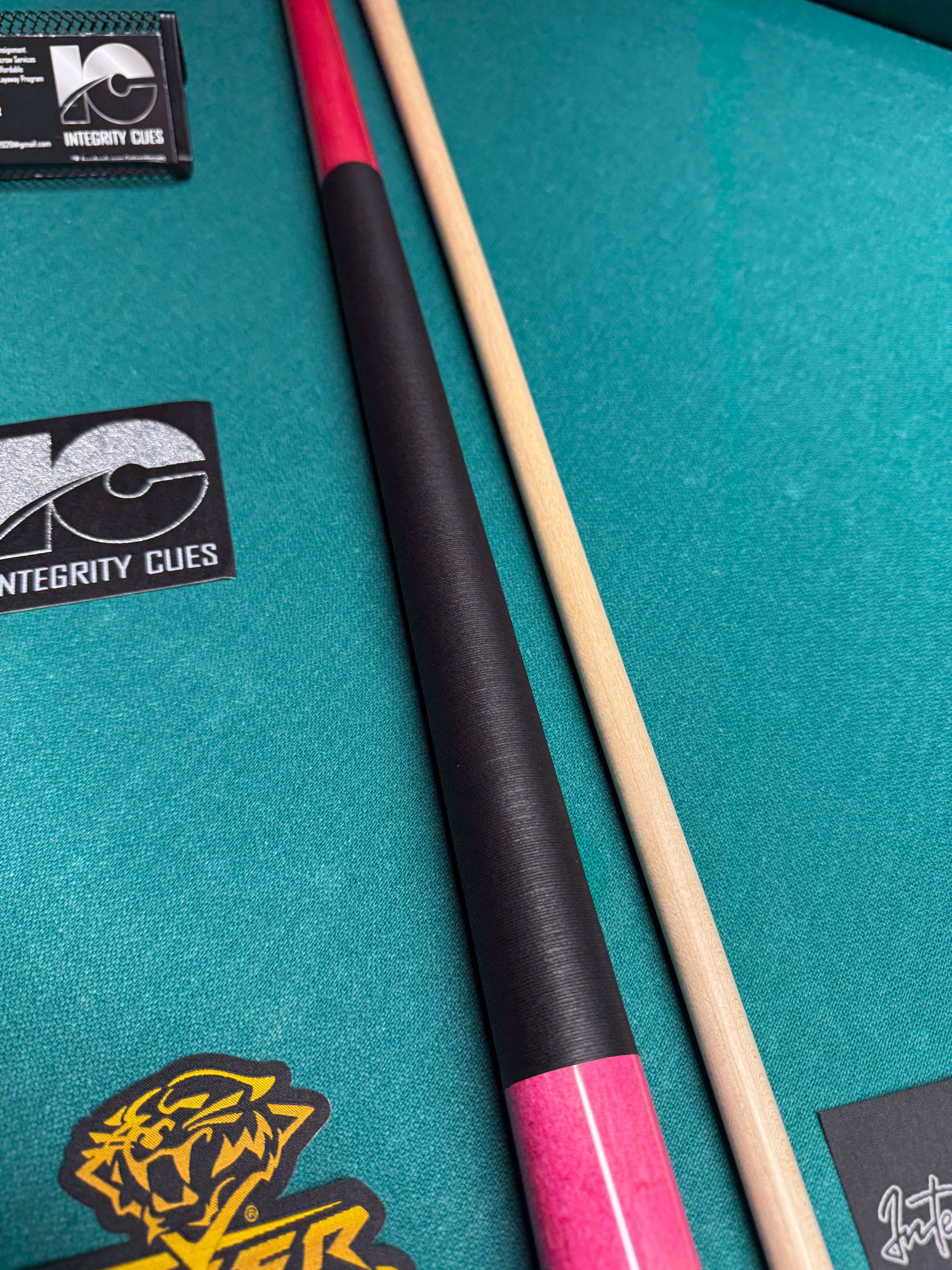 Tiger Products E6 Pink W Black Linen