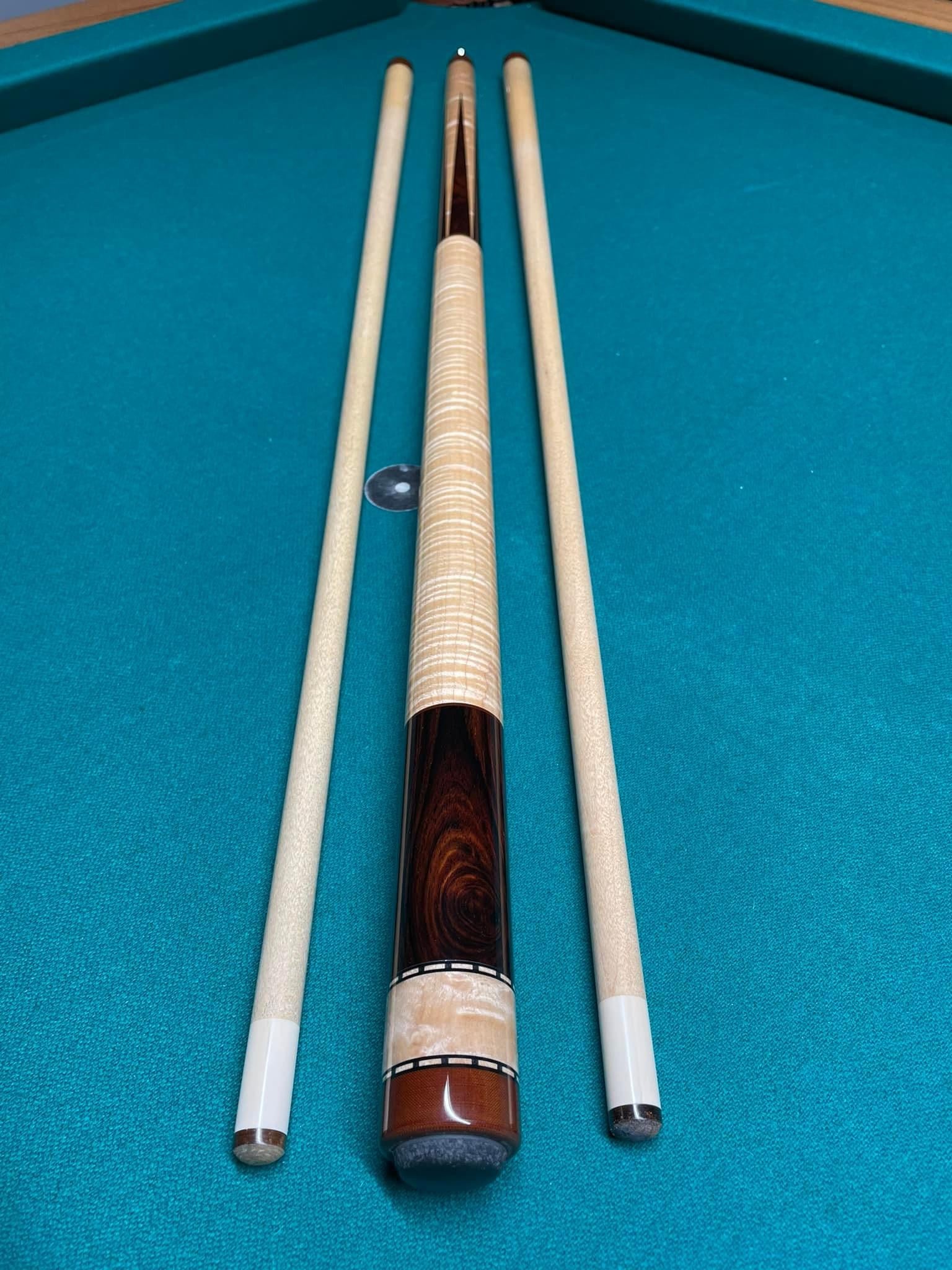 Craig Peterson Wrapless Cocobolo And Curly Maple π
