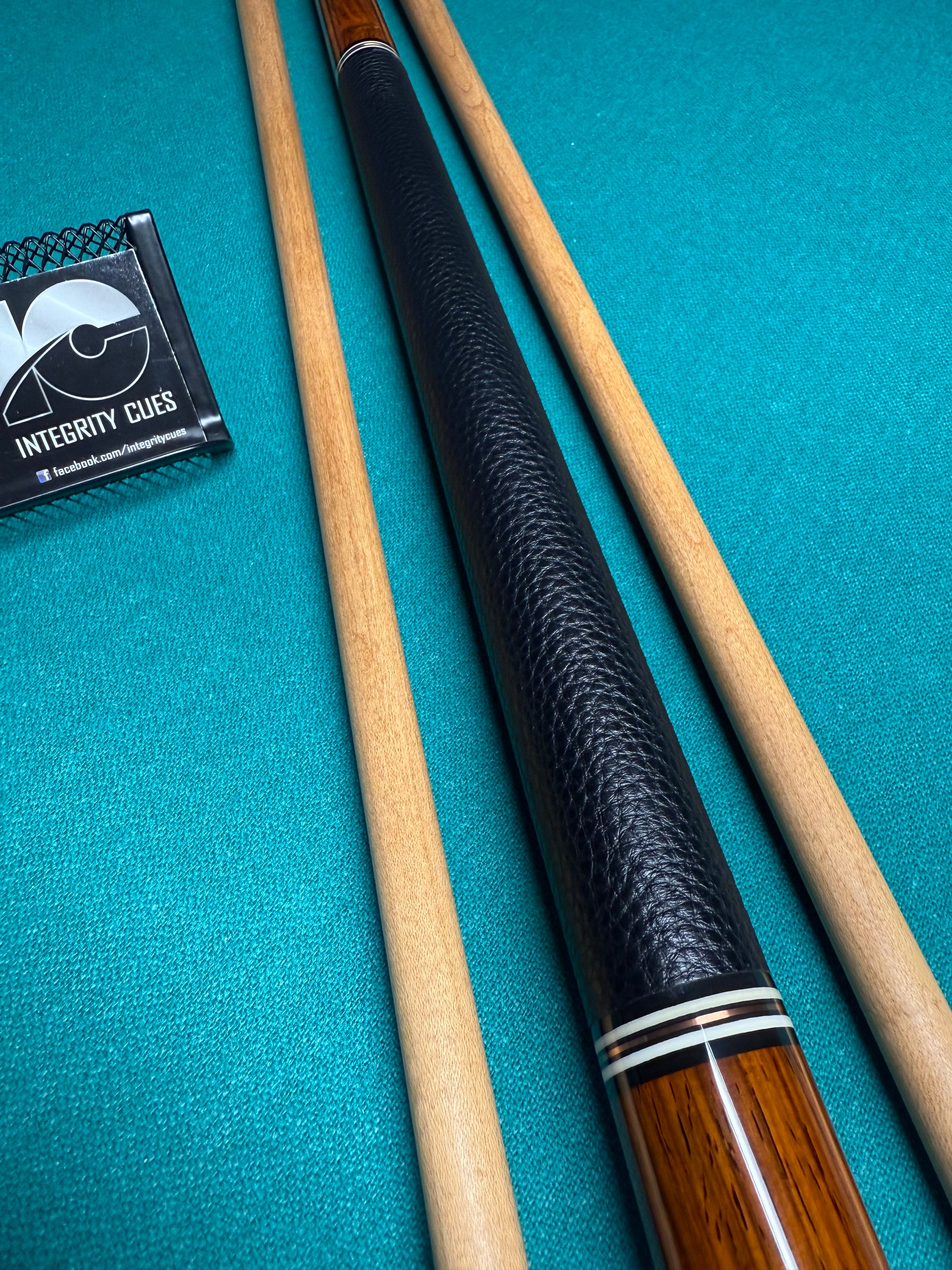 MC Custom Cues from the Carmeli Shop (Cocobolo)