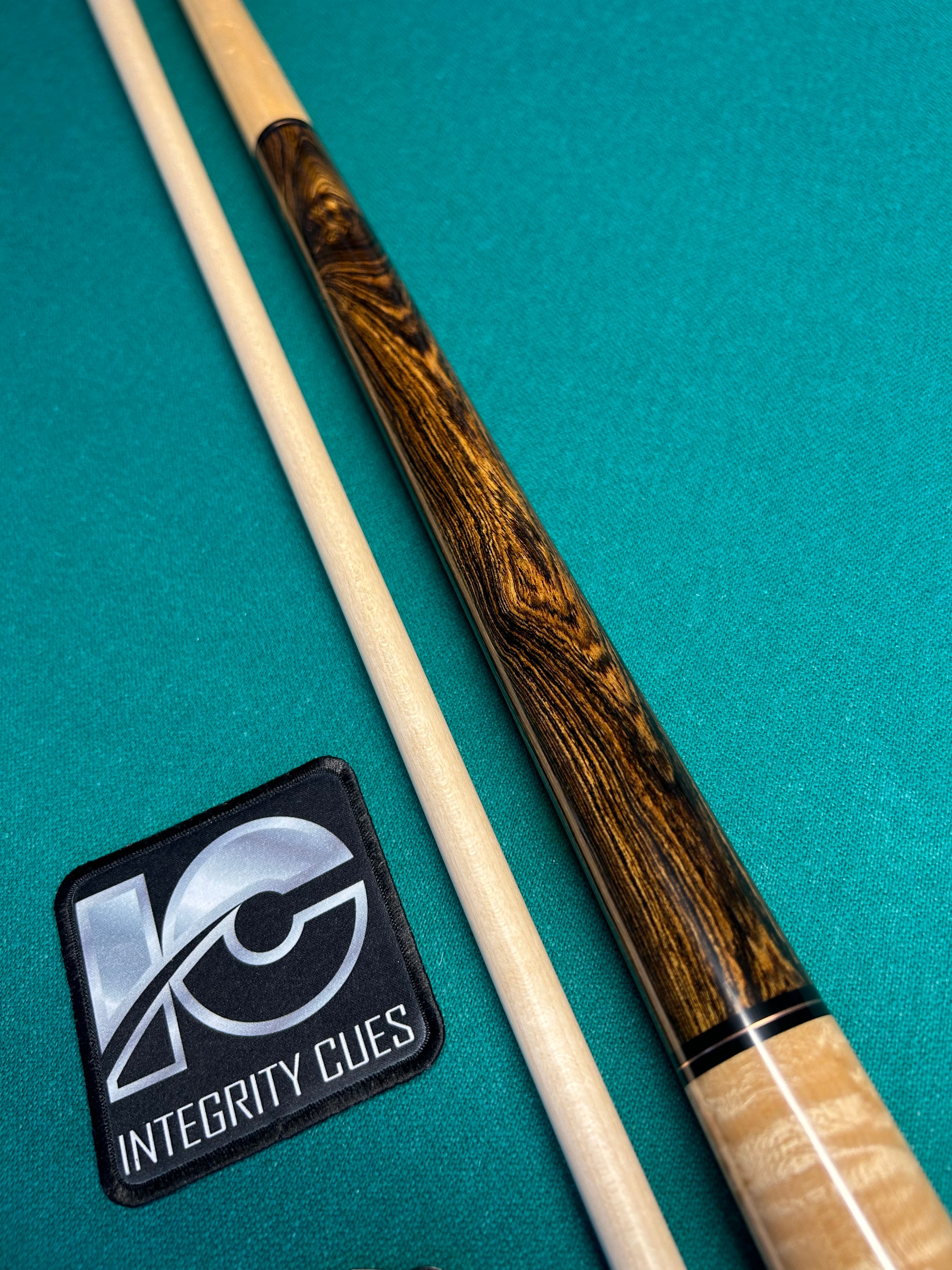 Tiger C-2 Bocote and Birdseye Maple Wrapless