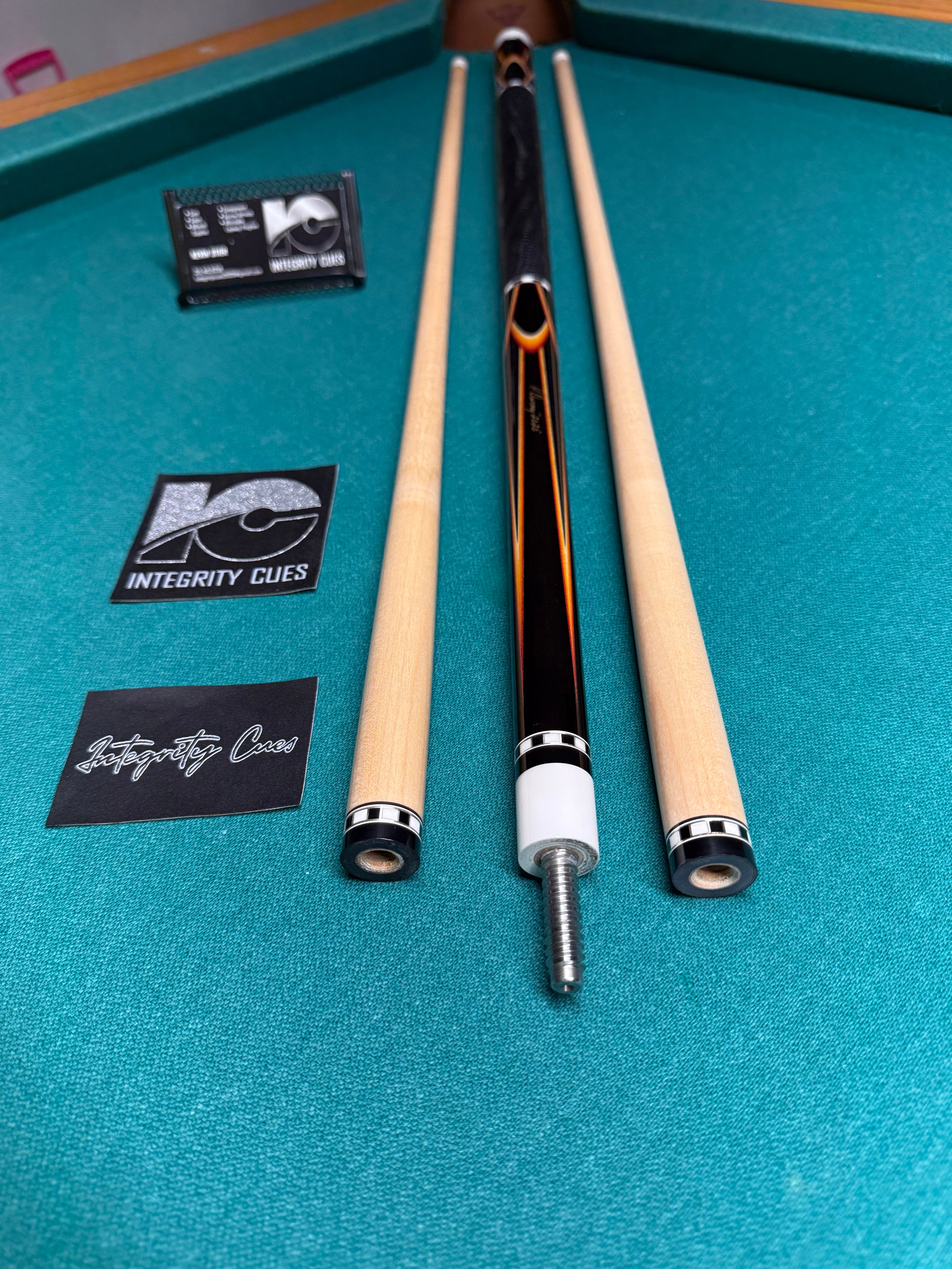 Pat Diveney 2020 Flame Butterfly Ebony On Ebony