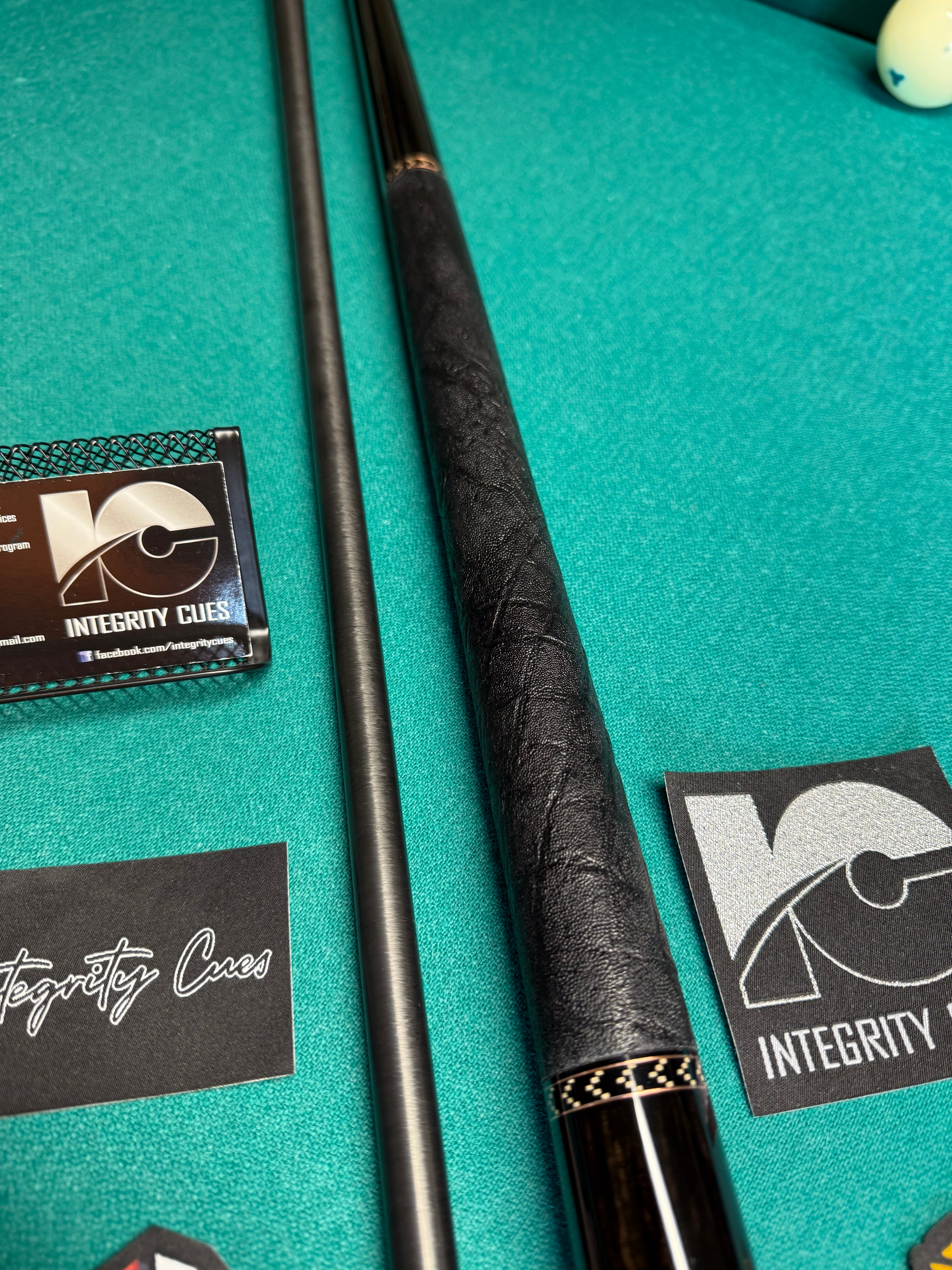 Tiger Ebony Custom Build Cue Brand New