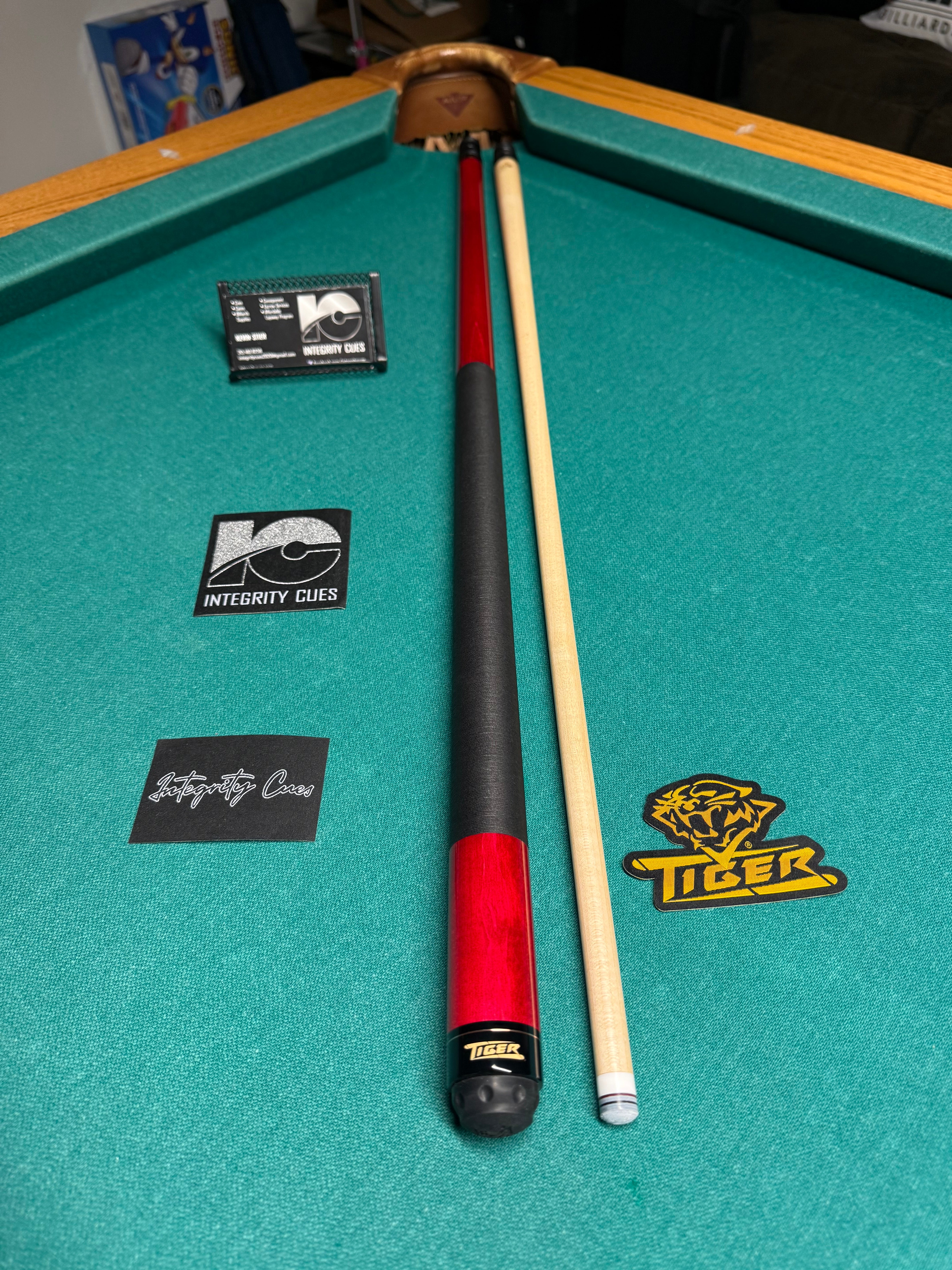 Tiger Products E3 Red W Black Linen