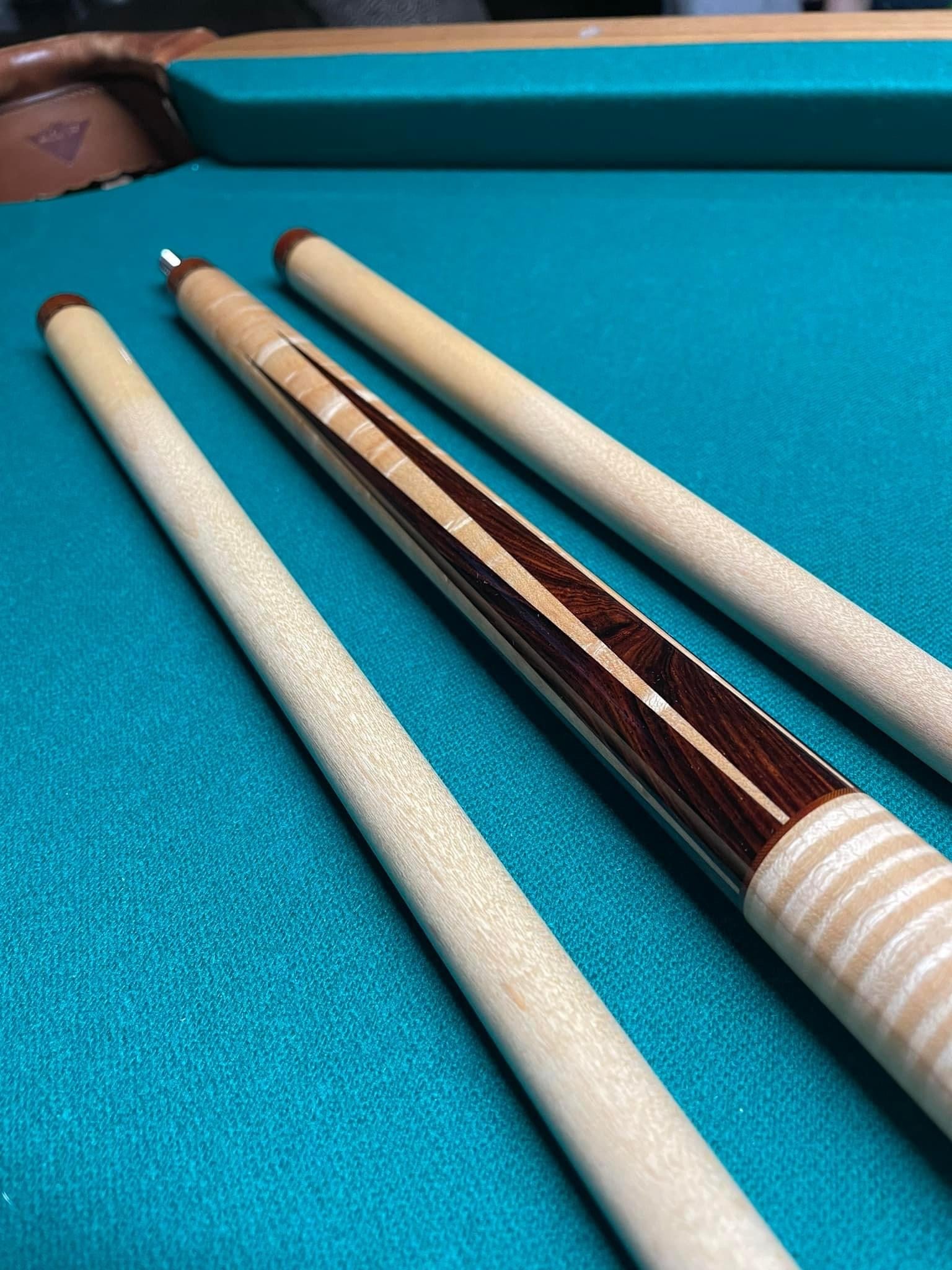 Craig Peterson Wrapless Cocobolo And Curly Maple π