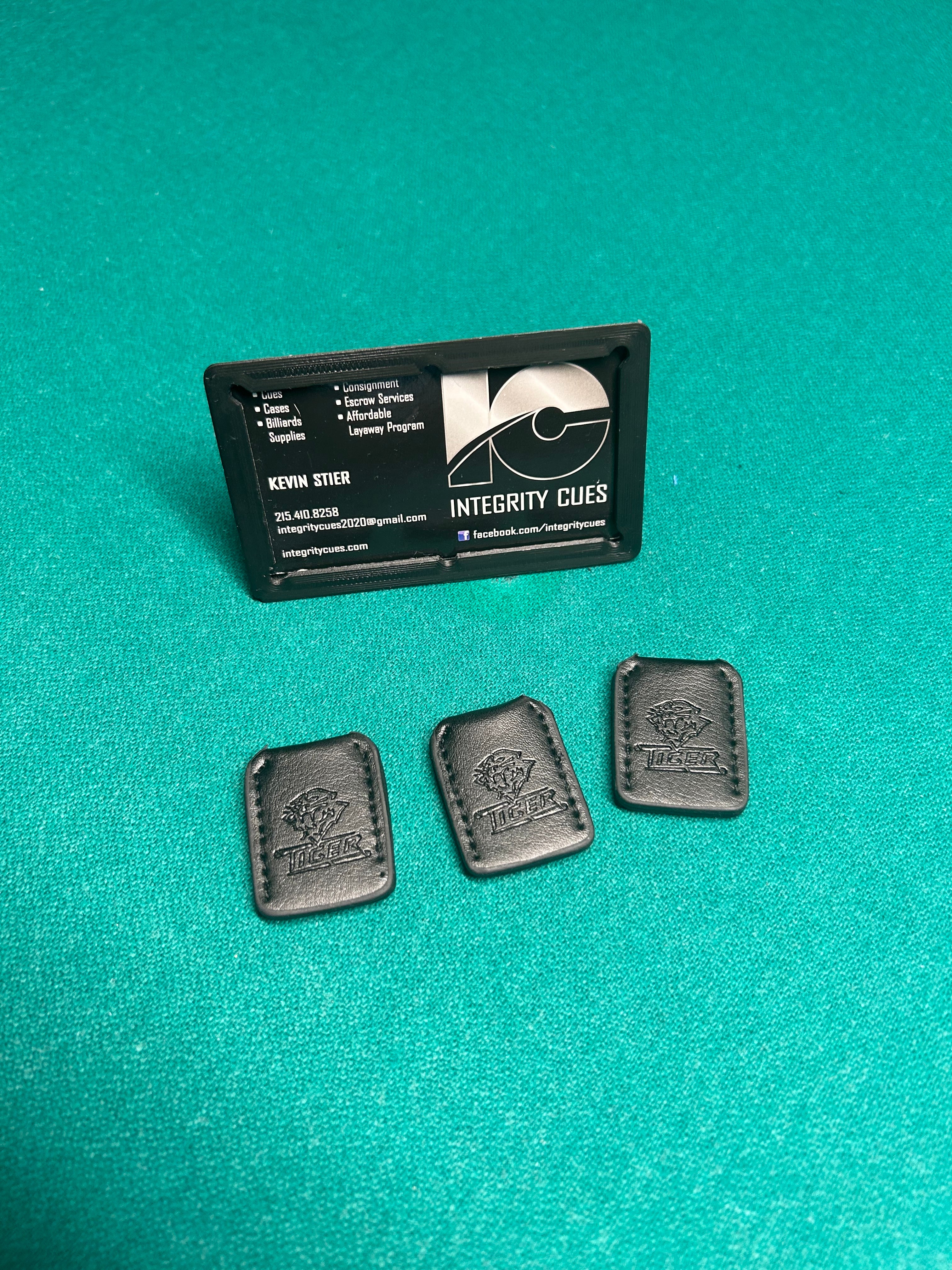 Tiger Leather Tip Cover