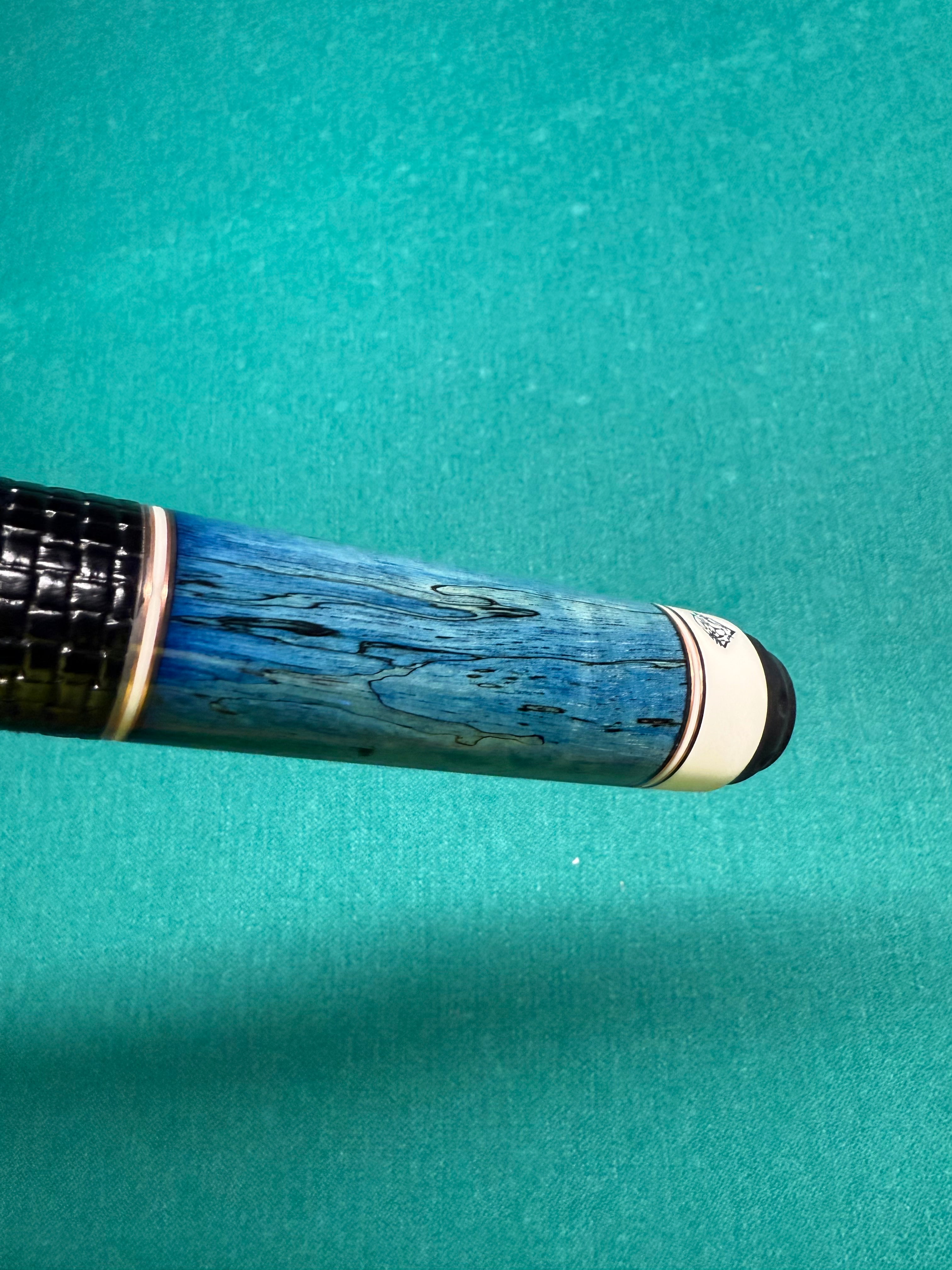 Tiger Products Blue Spalted Maple Custom