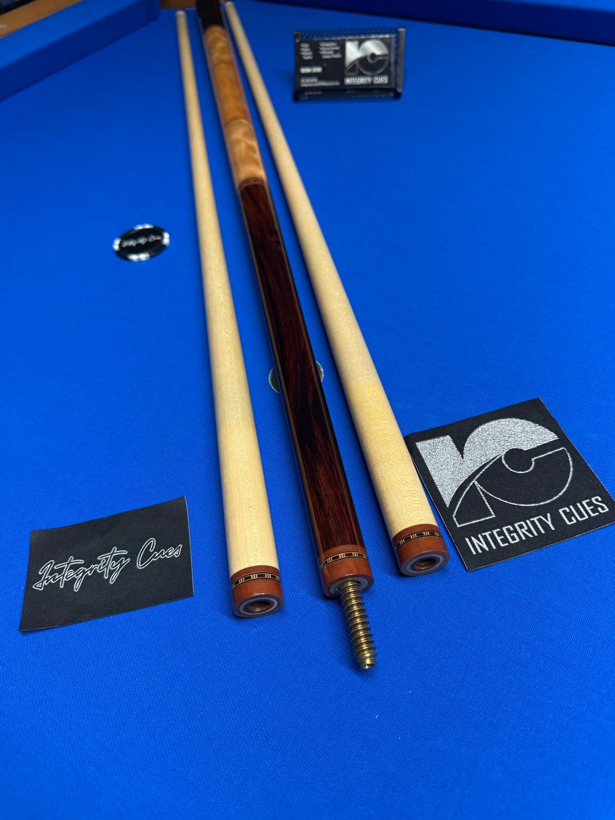 Carlos Coll Preowned Sectioned Handle Wrapless Custom Cue