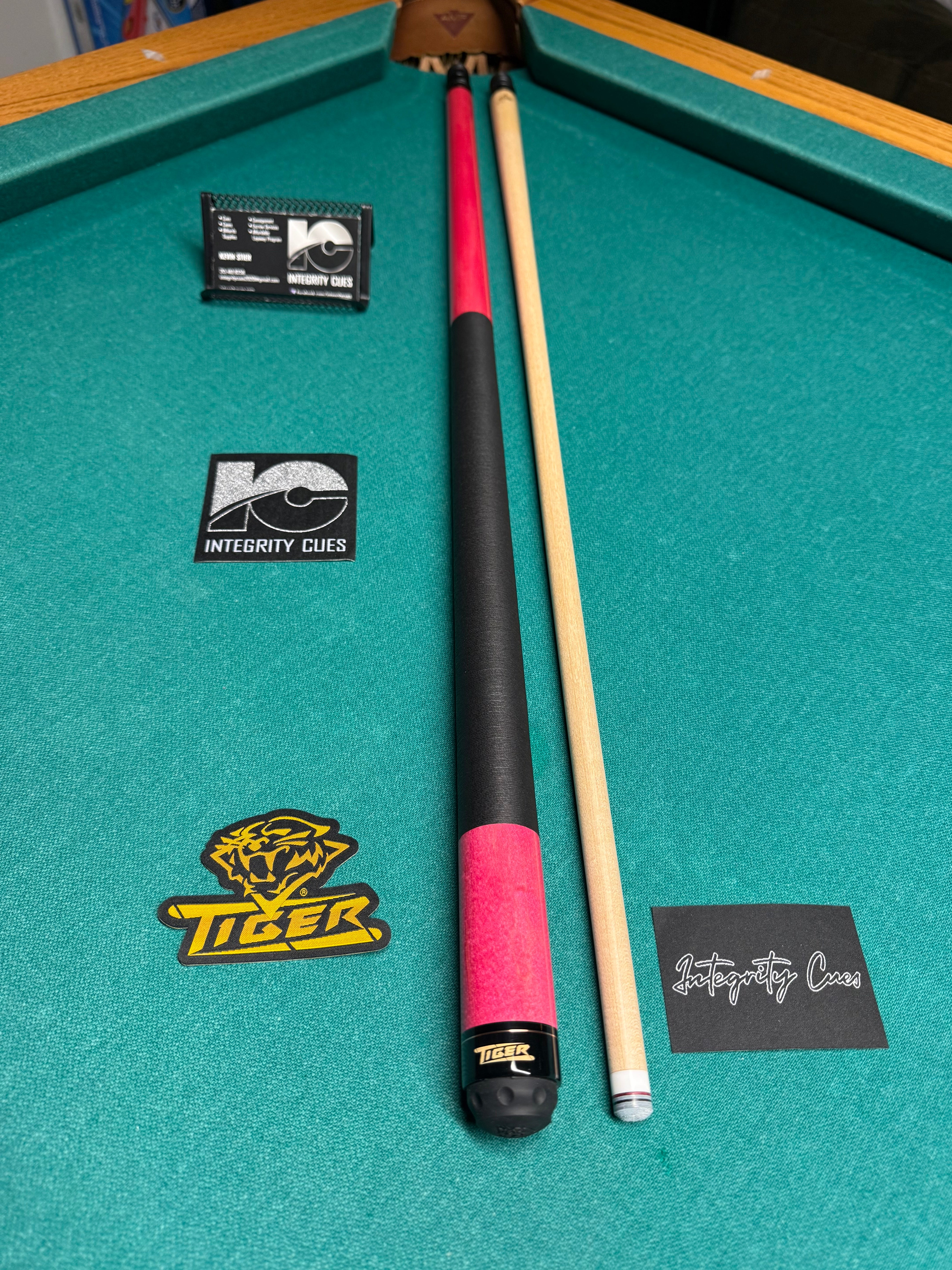 Tiger Products E6 Pink W Black Linen