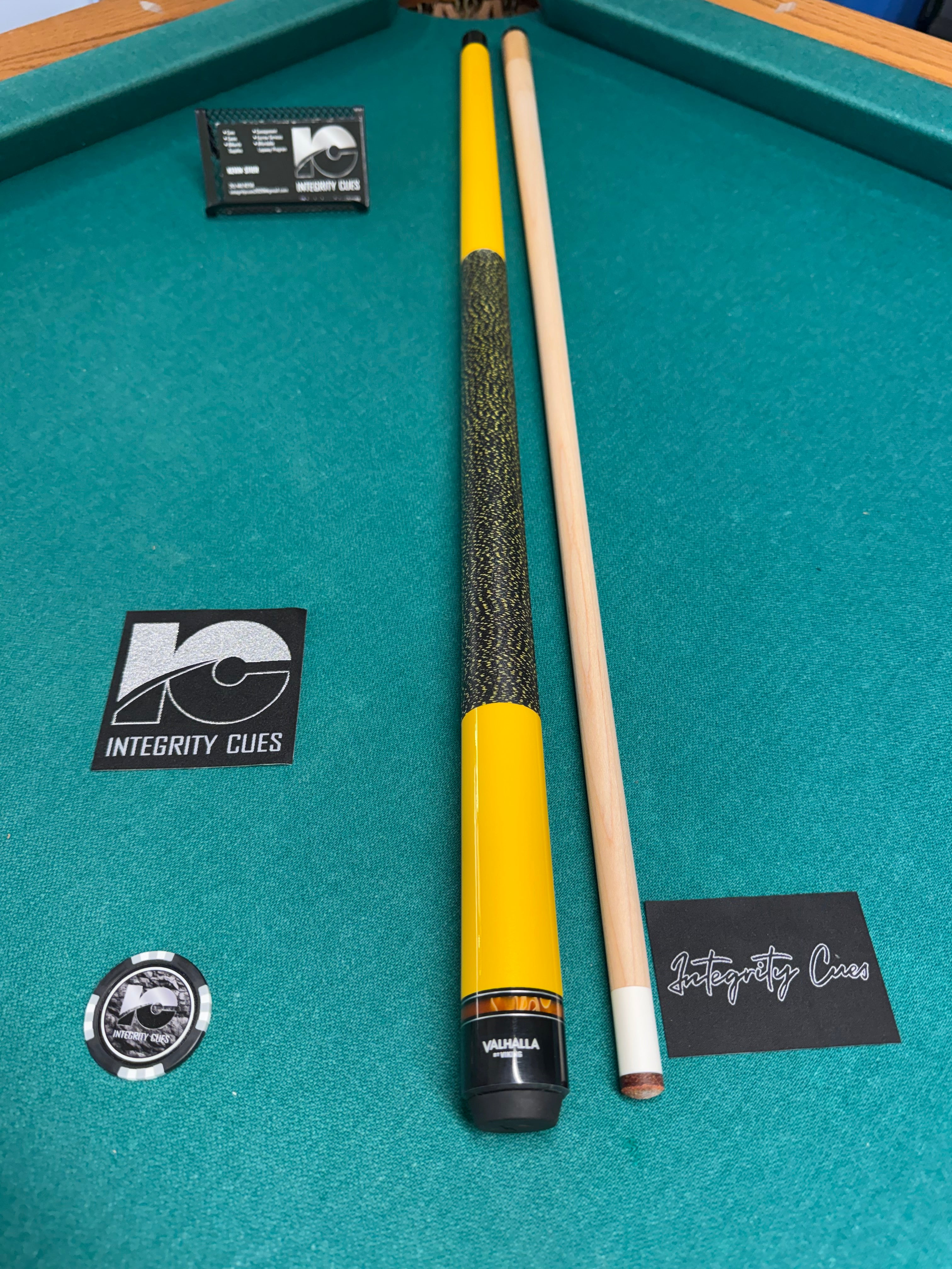 Valhalla Garage Series Cue In Yellow