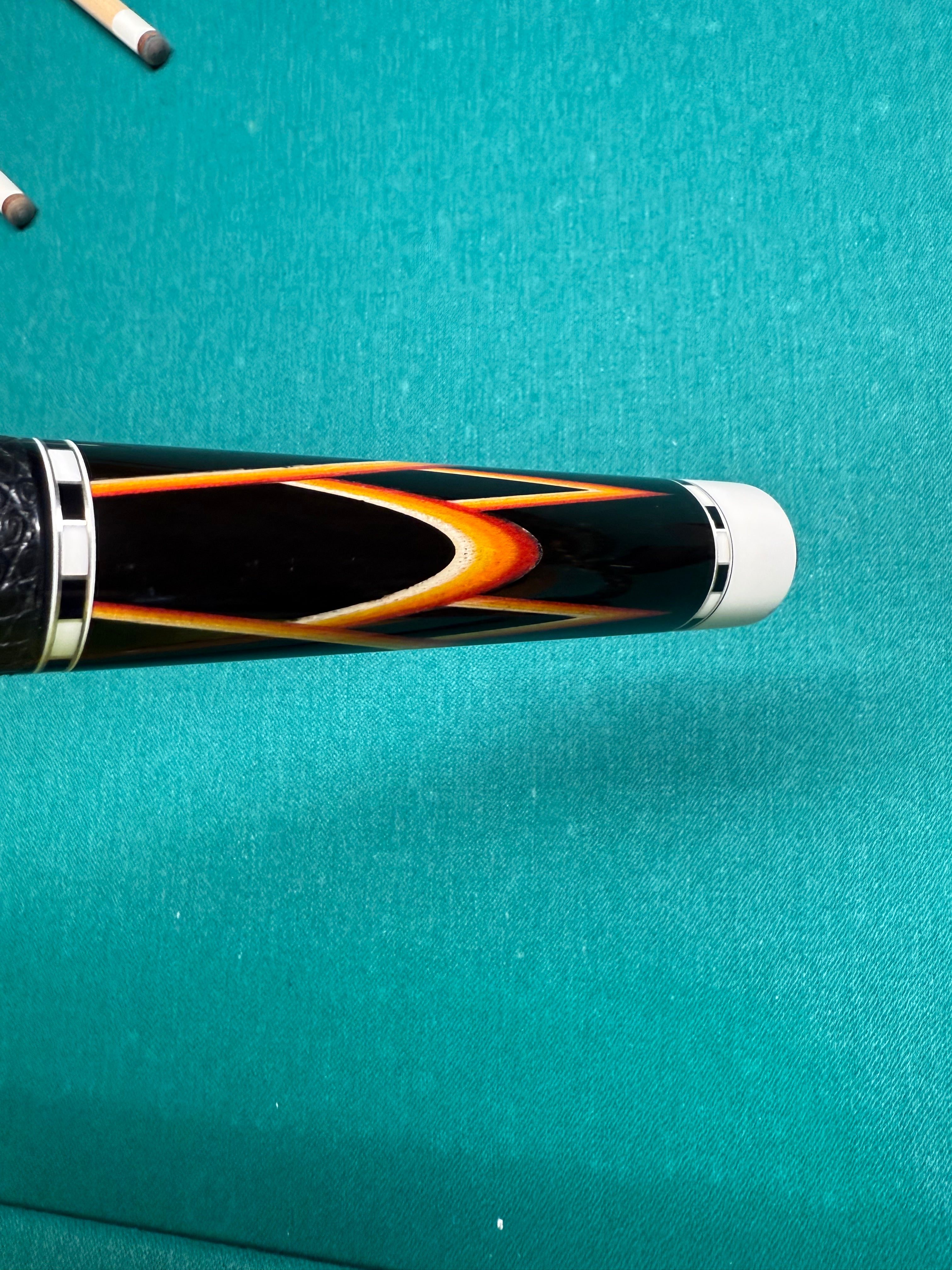 Pat Diveney 2020 Flame Butterfly Ebony On Ebony