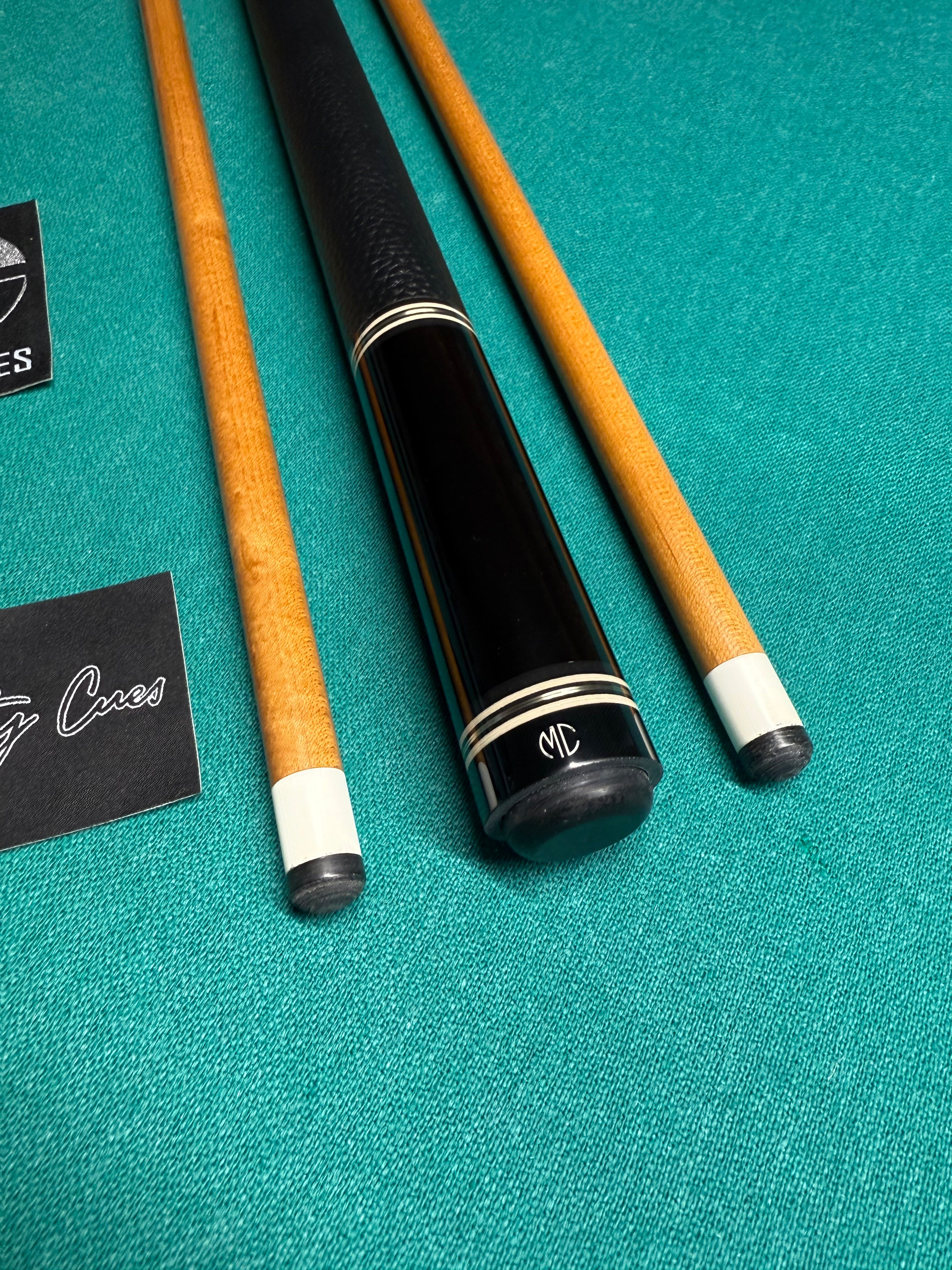 MC Custom Cues from the Carmeli Shop (African Blackwood)