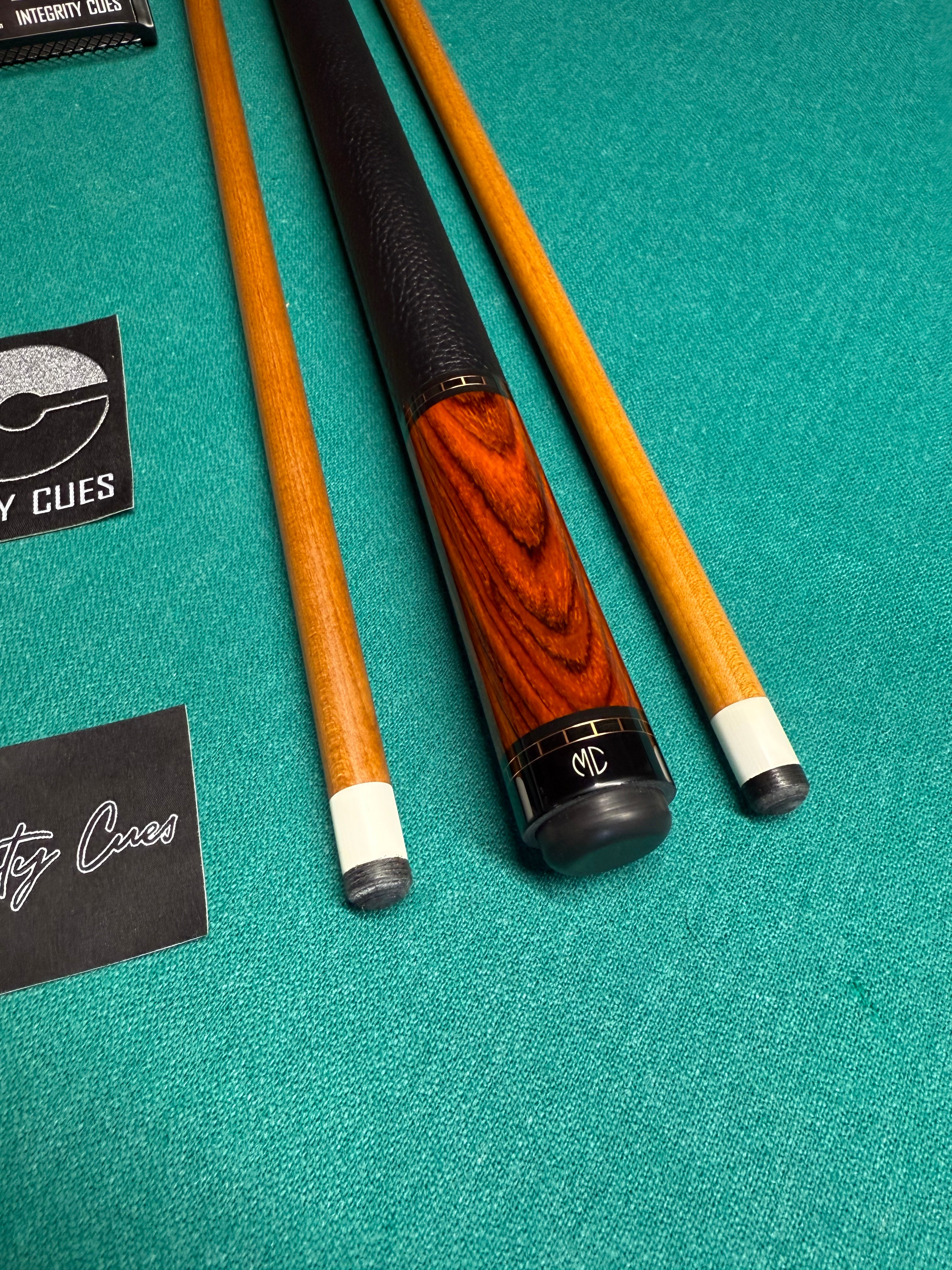 MC Custom Cues from the Carmeli Shop (Cocobolo)
