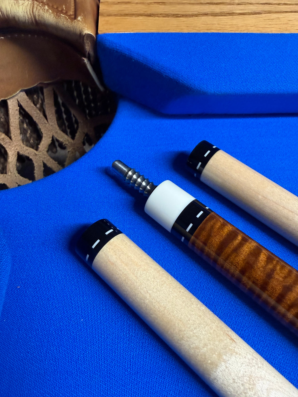 Leon Sly Tiger Maple and Burl Preowned Custom