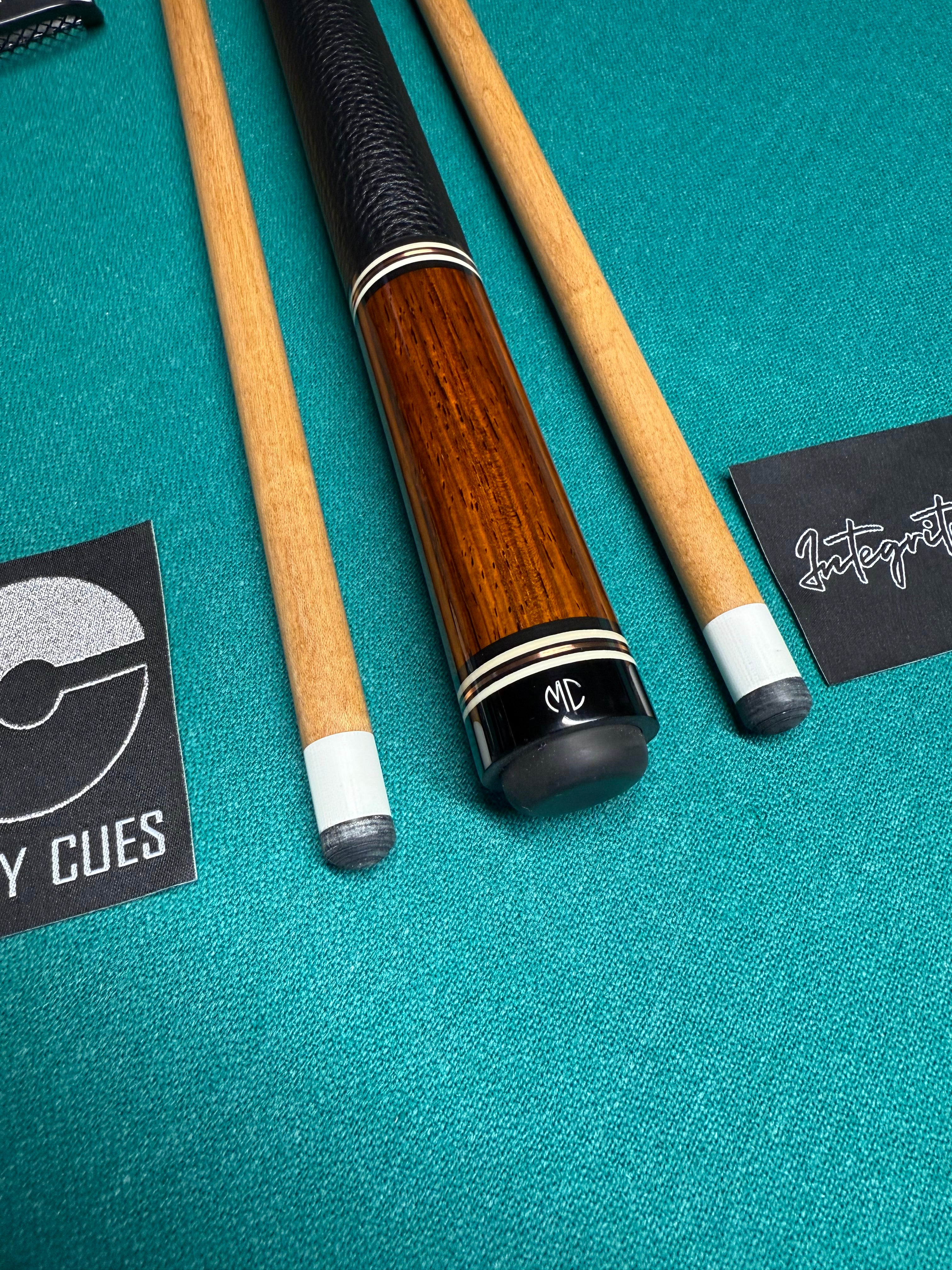MC Custom Cues from the Carmeli Shop (Cocobolo)