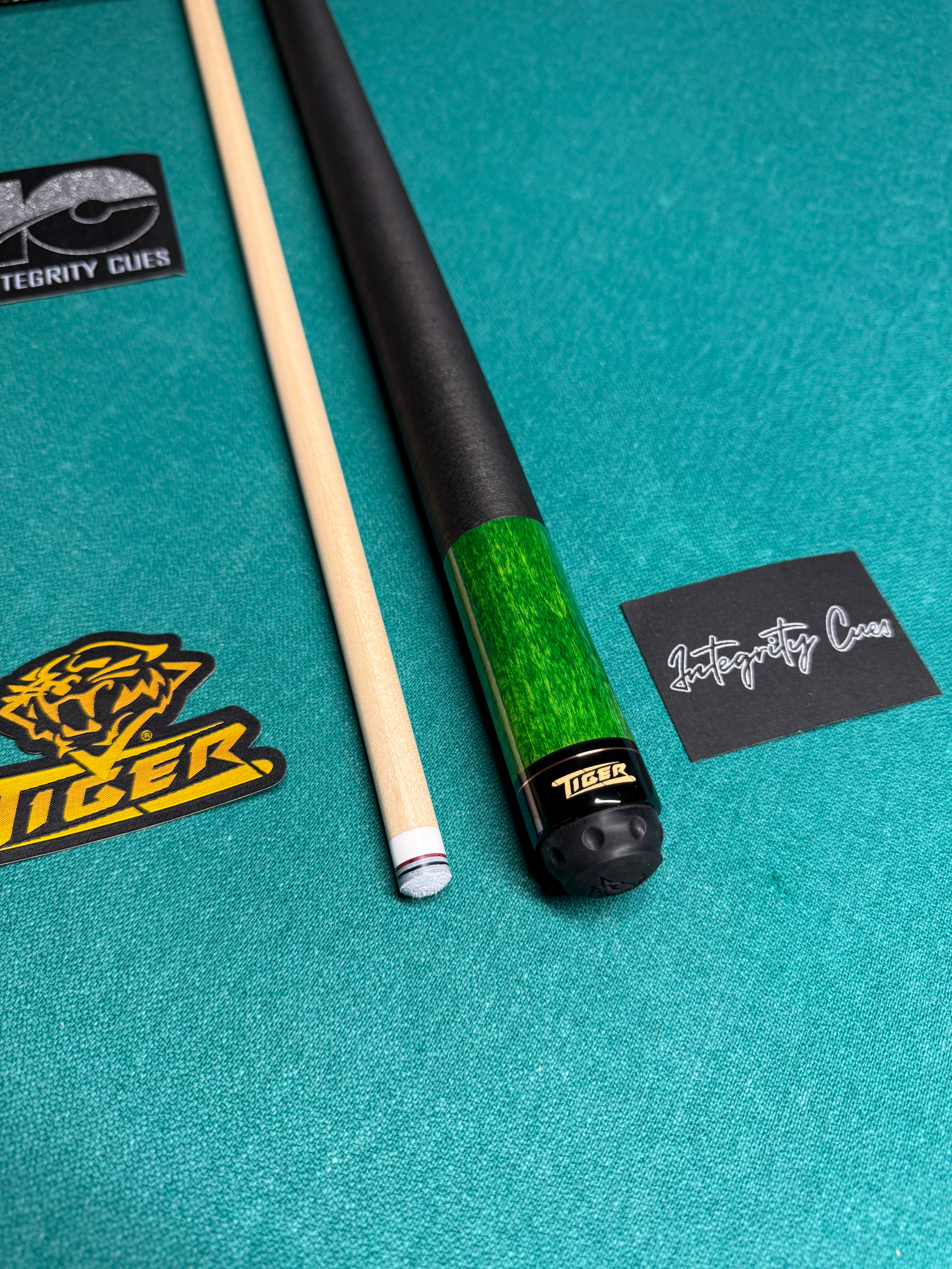 Tiger Products E4 Green W Black Linen