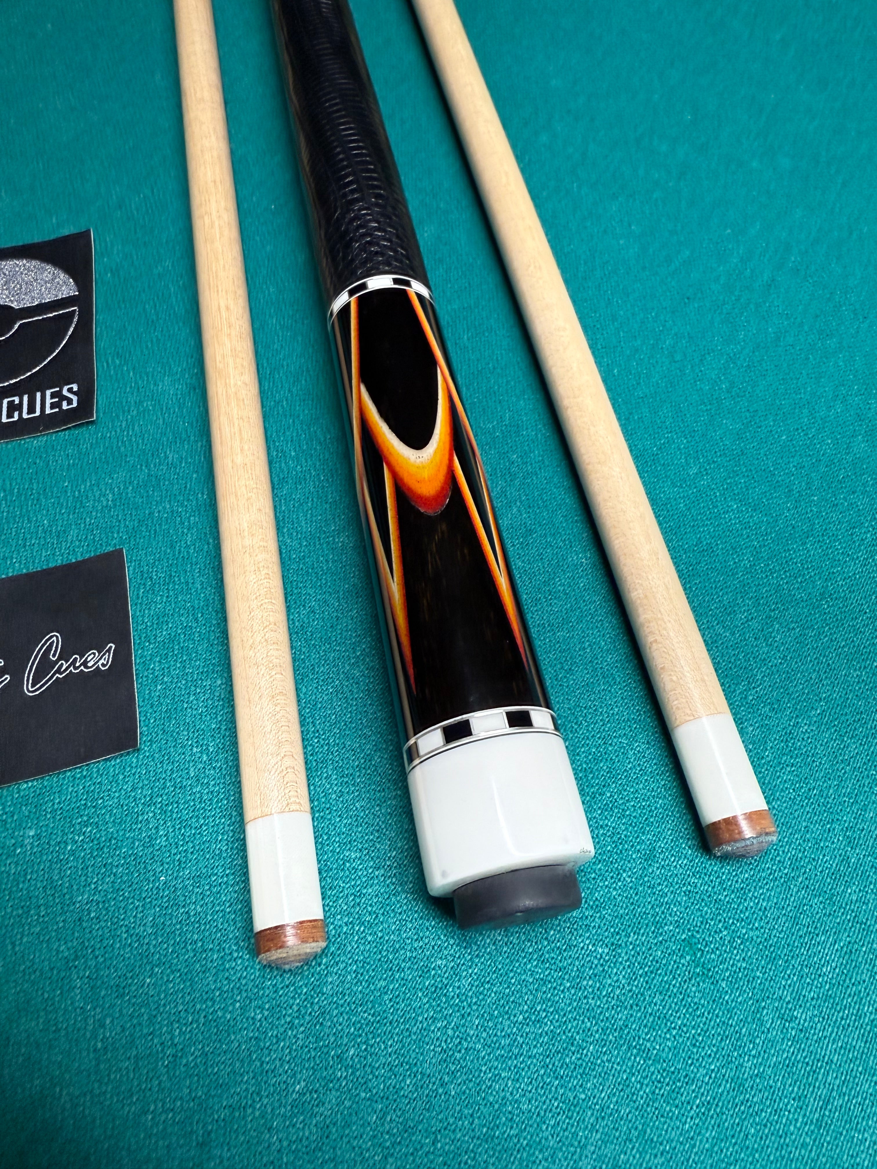 Pat Diveney 2020 Flame Butterfly Ebony On Ebony