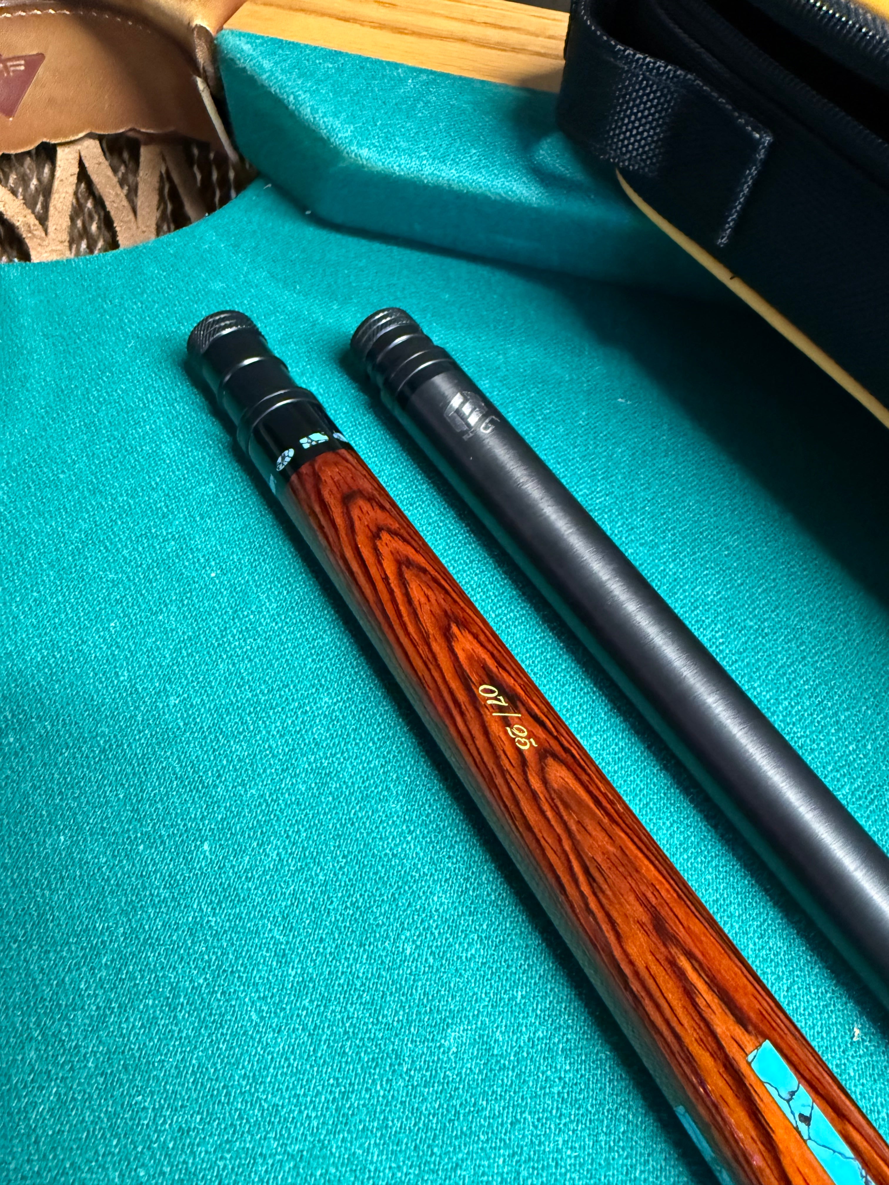 Tiger Products Limited Edition # 7 Of 25 Cocobolo and Turquoise Custom