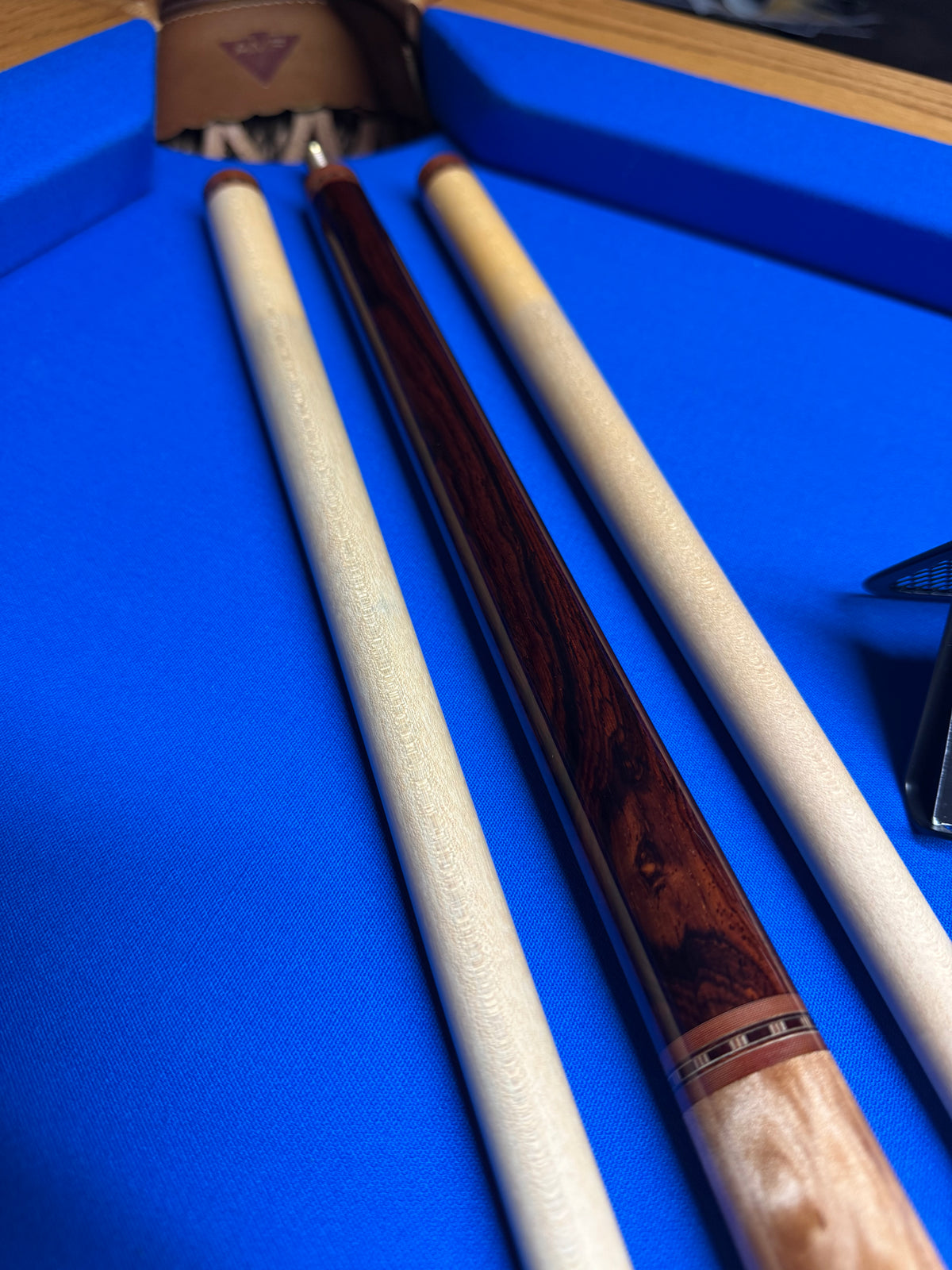 Carlos Coll Preowned Sectioned Handle Wrapless Custom Cue