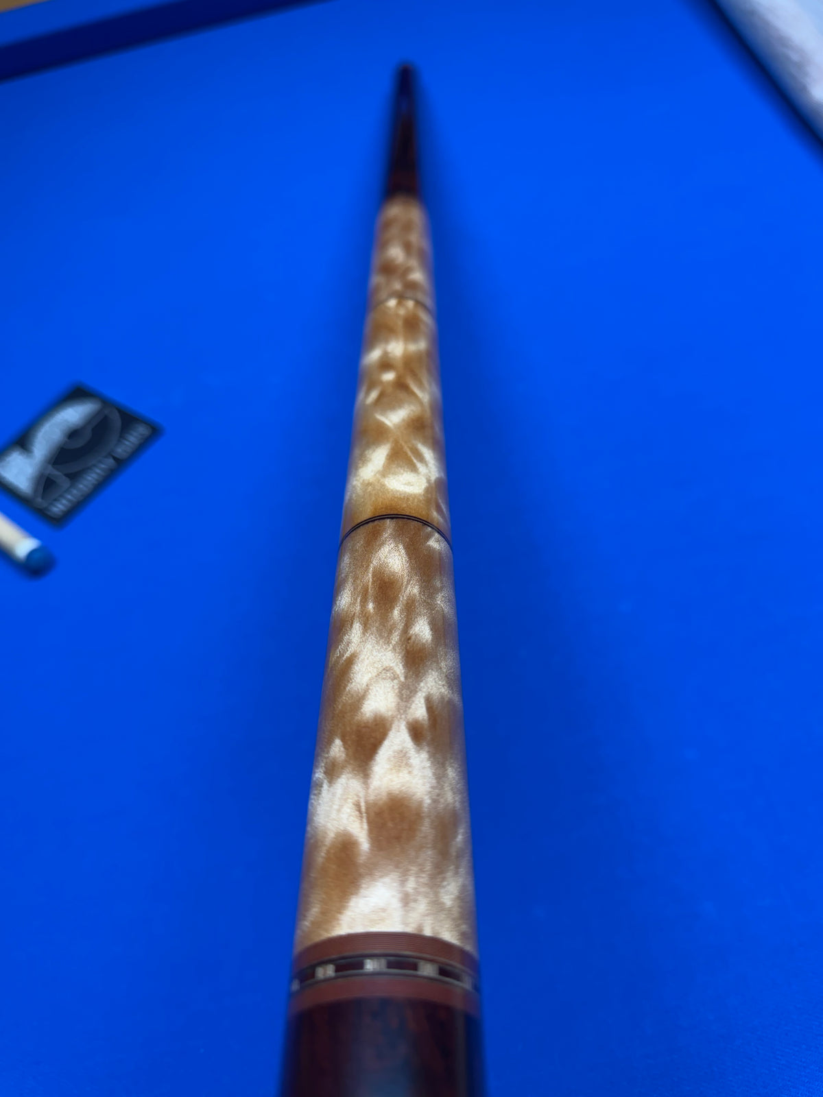 Carlos Coll Preowned Sectioned Handle Wrapless Custom Cue