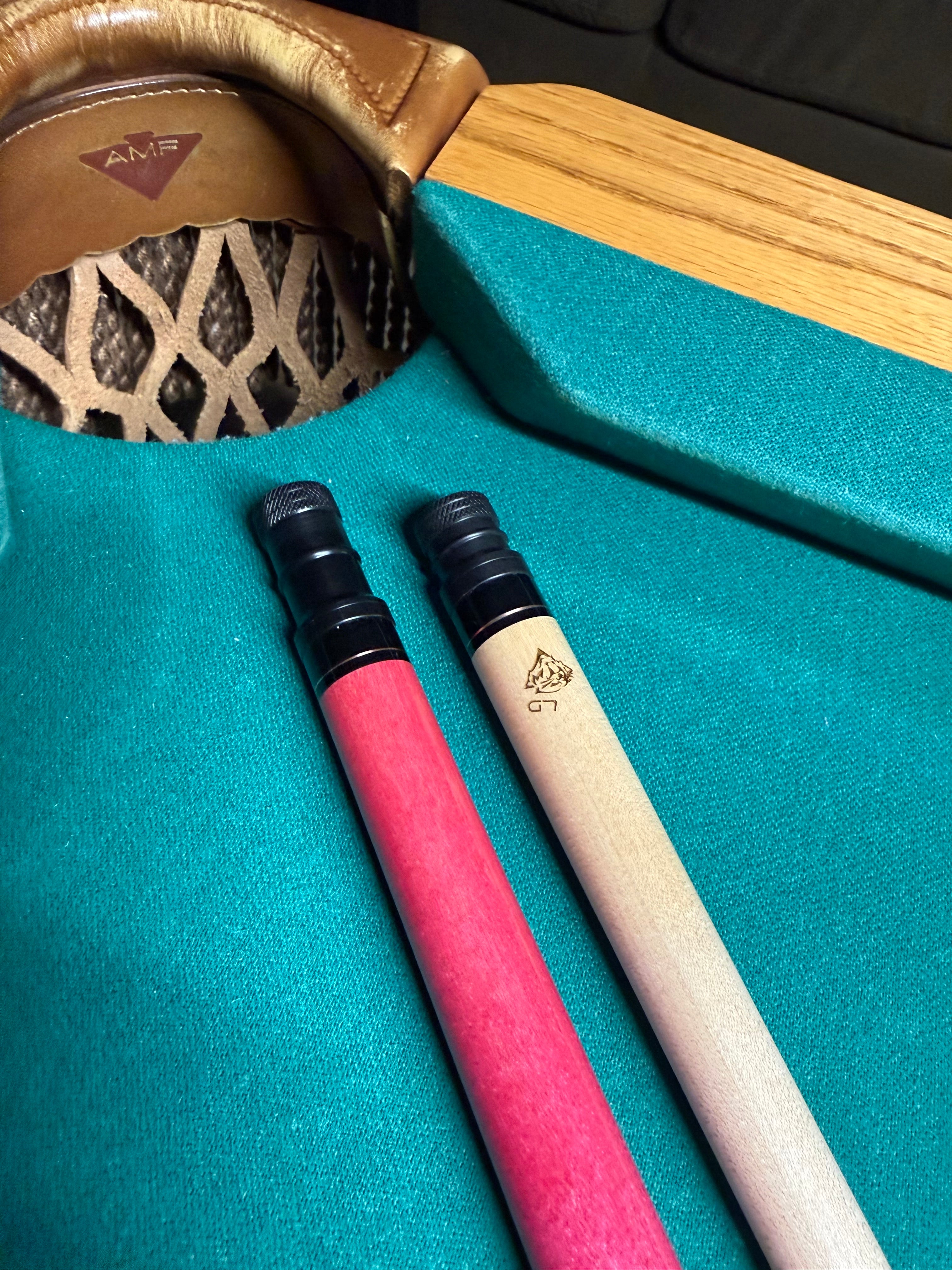 Tiger Products E6 Pink W Black Linen