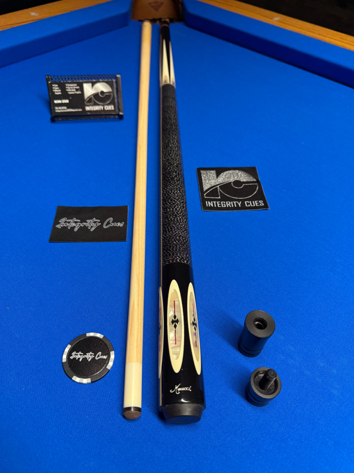Meucci 97-21 Unchalked W Black Dot Shaft