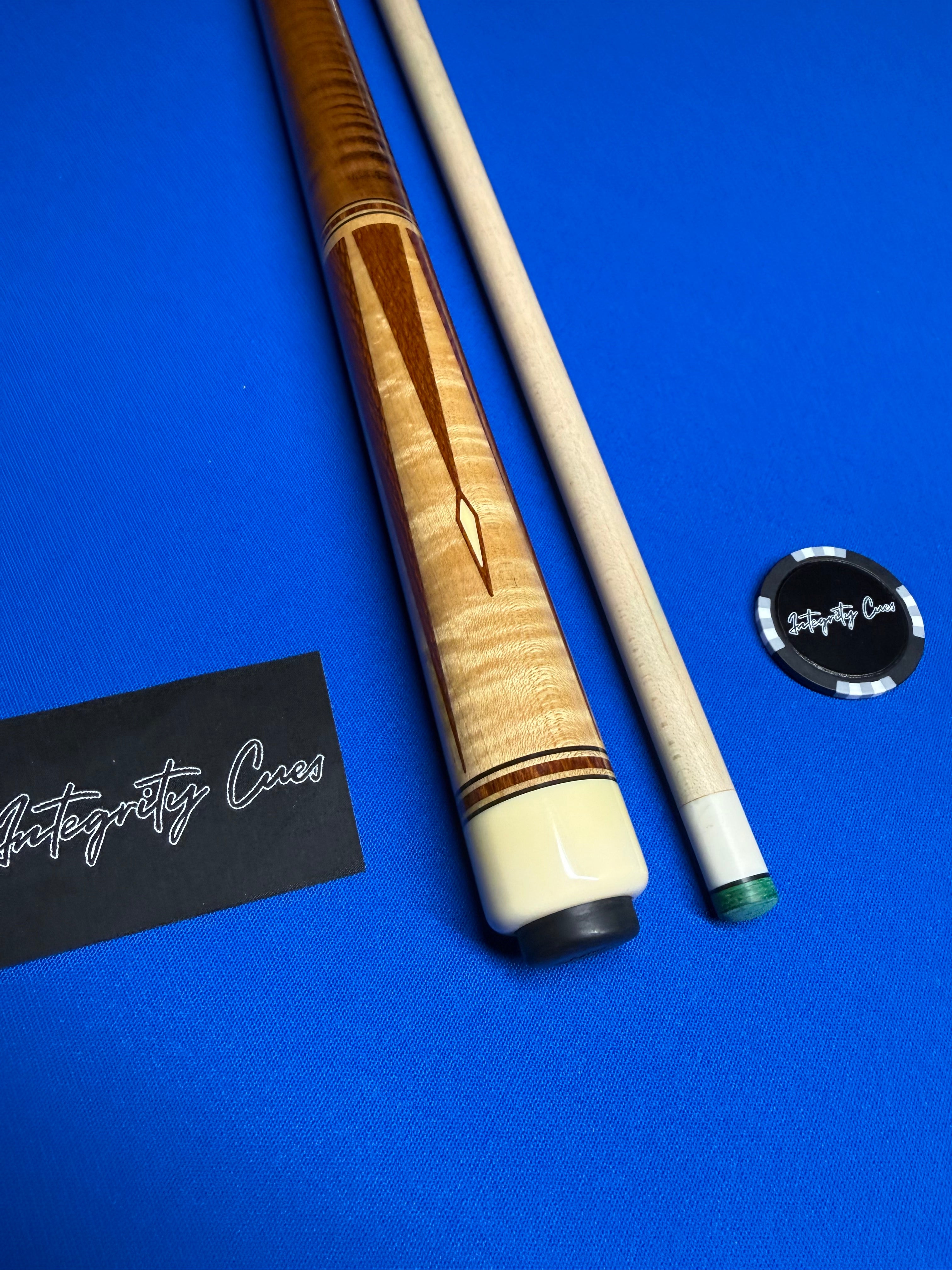 J Pechauer 12 Point Lacewood and Maple Custom Wrapless