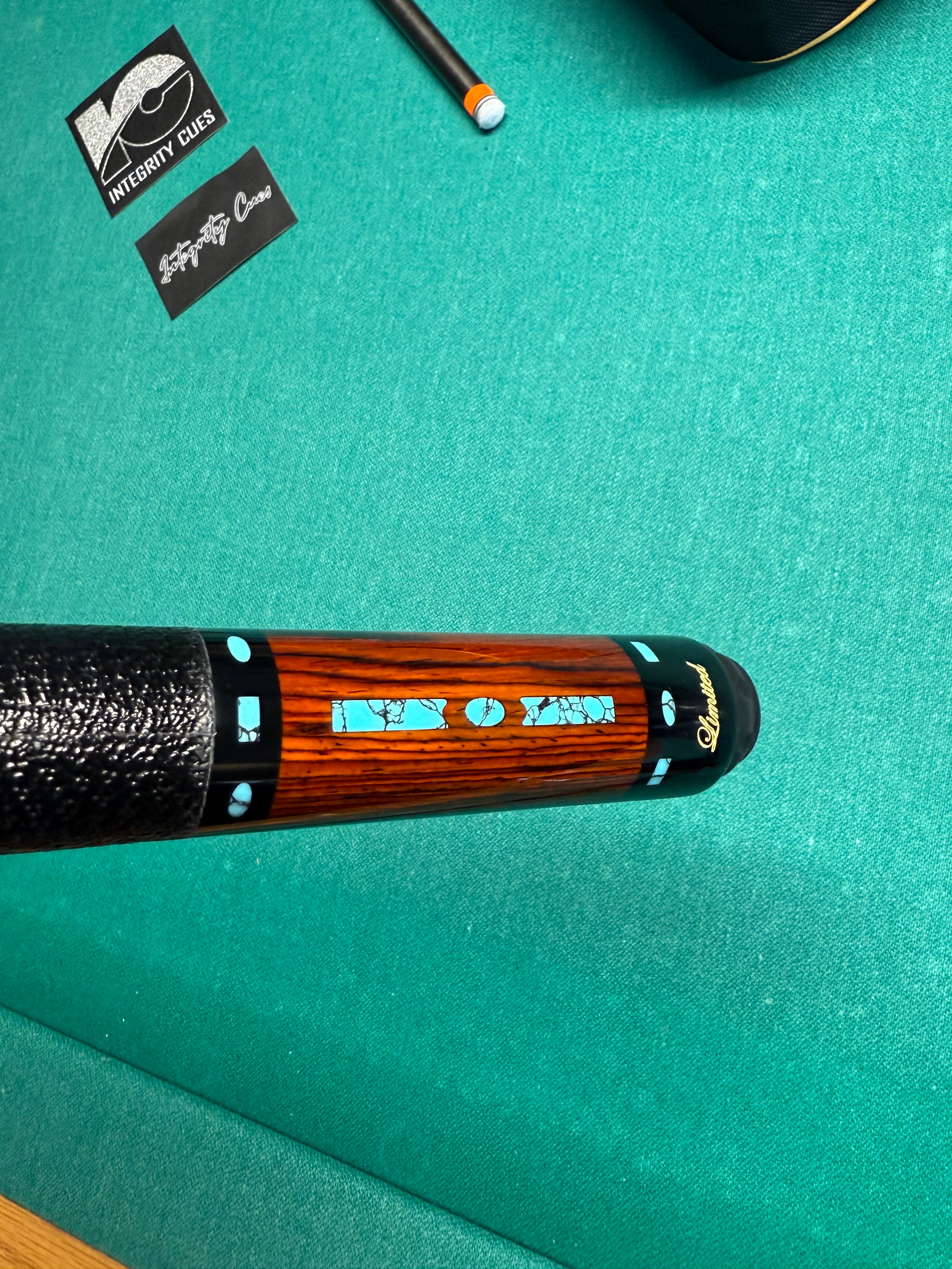 Tiger Products Limited Edition # 7 Of 25 Cocobolo and Turquoise Custom
