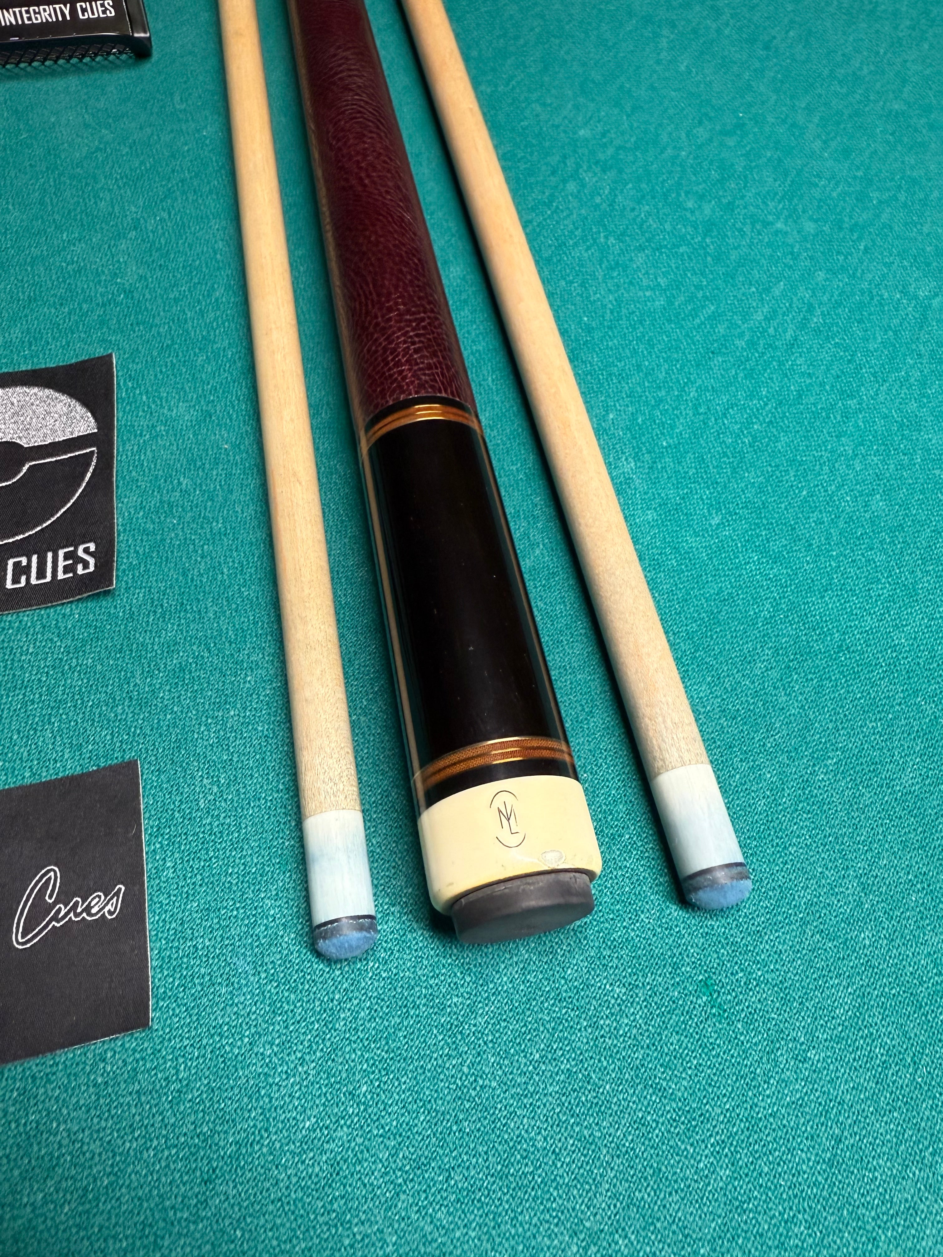 Mike Lambros Preowned 6 Pointer Birdseye Custom Cue