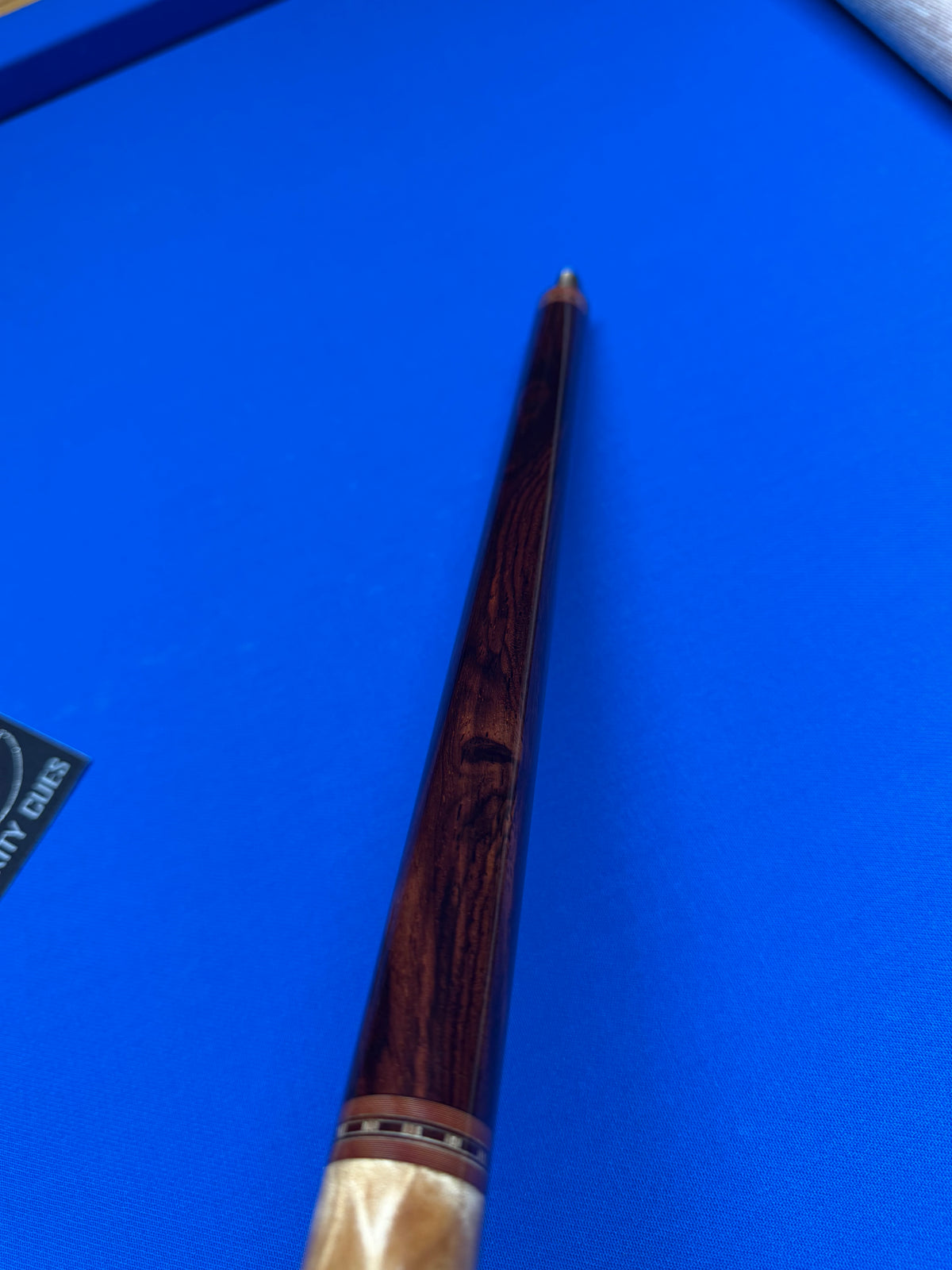 Carlos Coll Preowned Sectioned Handle Wrapless Custom Cue