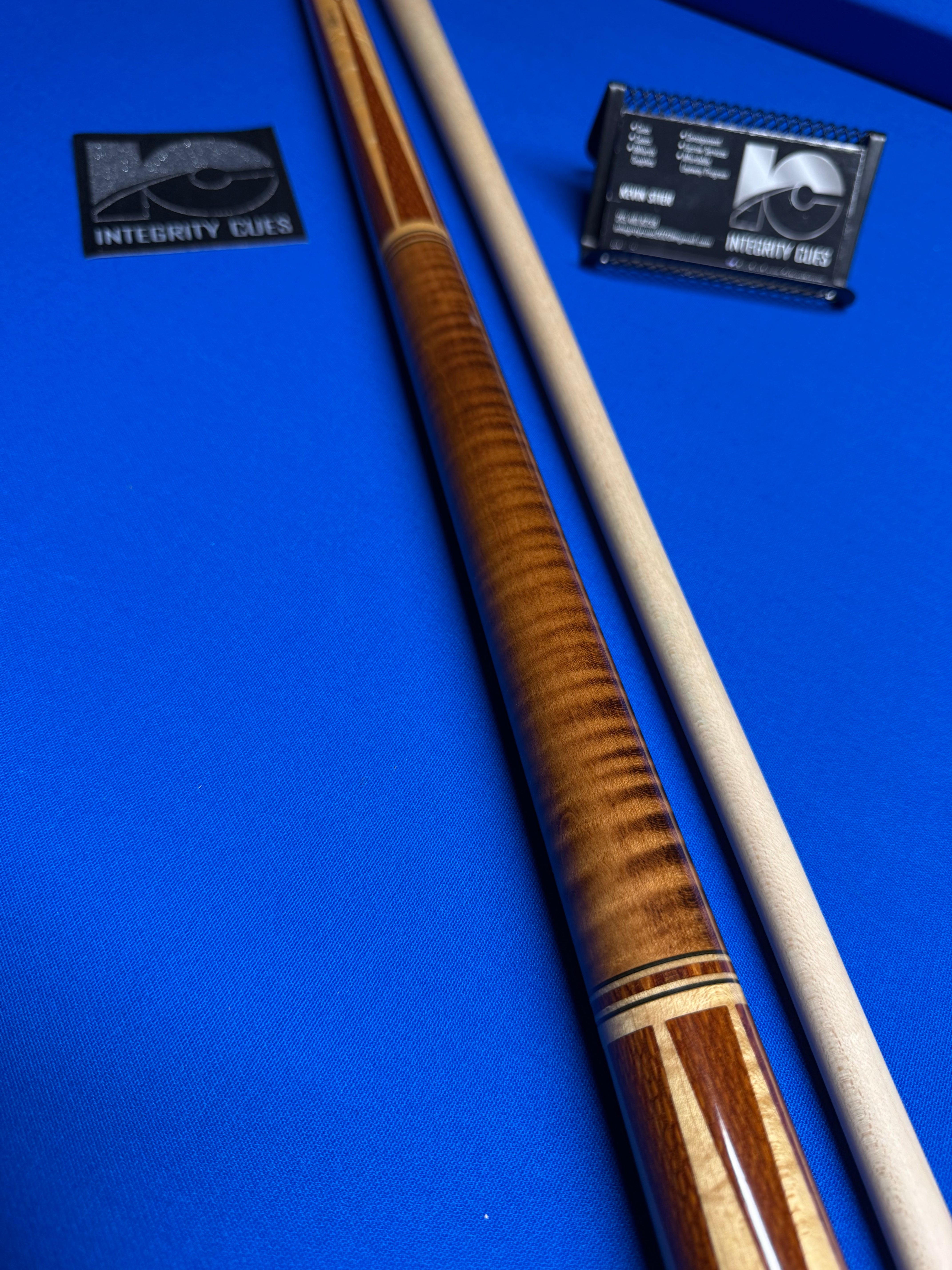 J Pechauer 12 Point Lacewood and Maple Custom Wrapless