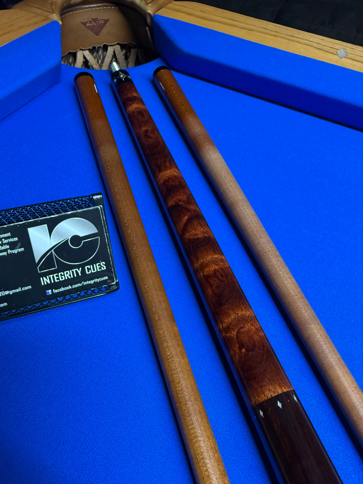 Larry Vigus Custom Waterfall Bubinga Wrapless