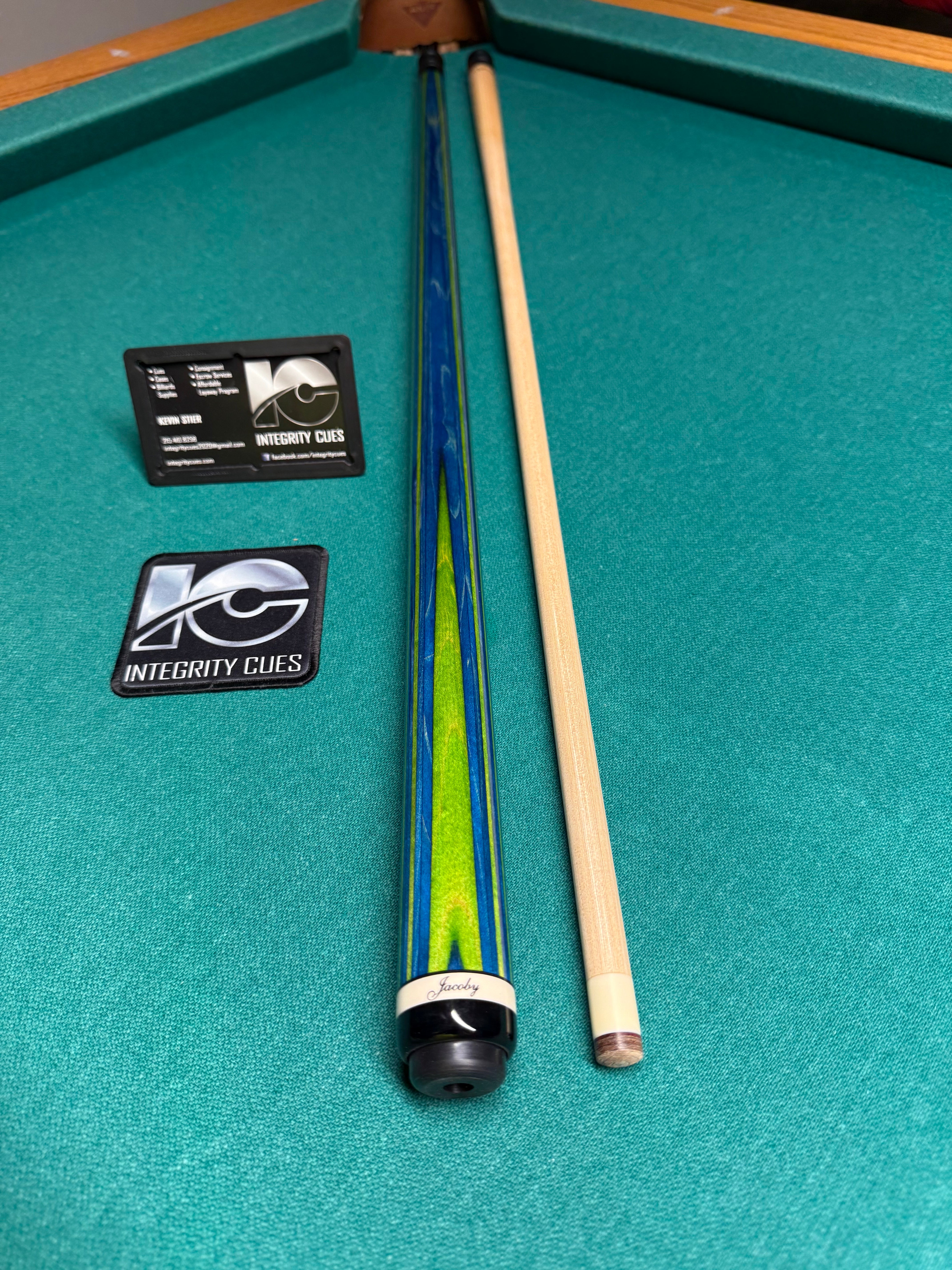 Jacoby Blue/Green Laminate W Ultra Pro Shaft